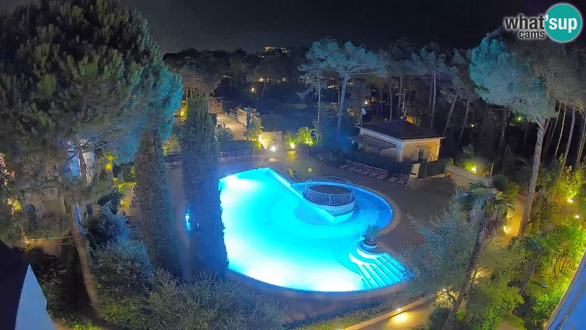 Piscina Villaggio Mare Blu EN VIVO webcam Bibione Pineda – Italia