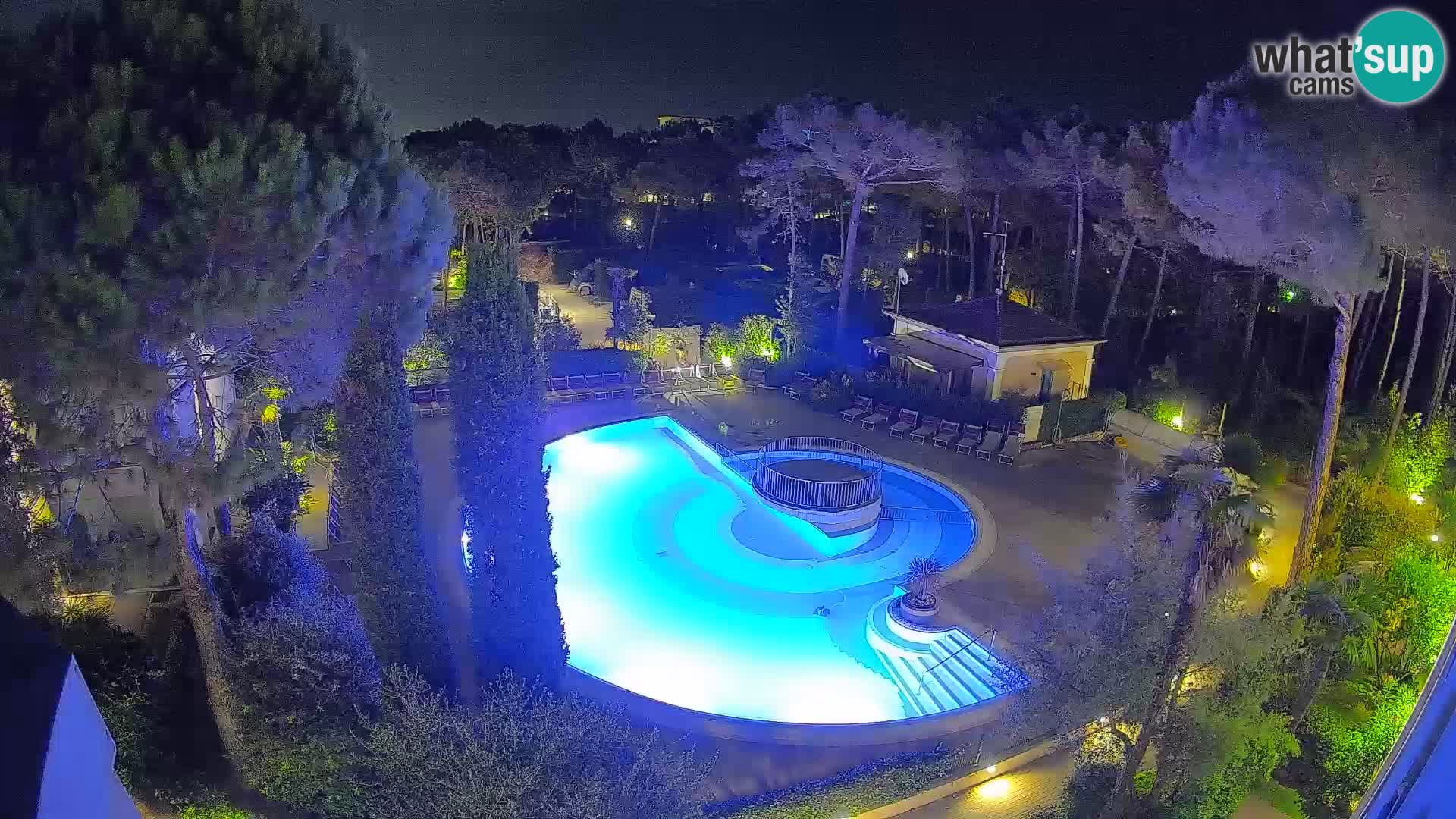 Villaggio Mare Blu pool LIVE webcam Bibione Pineda – Italy