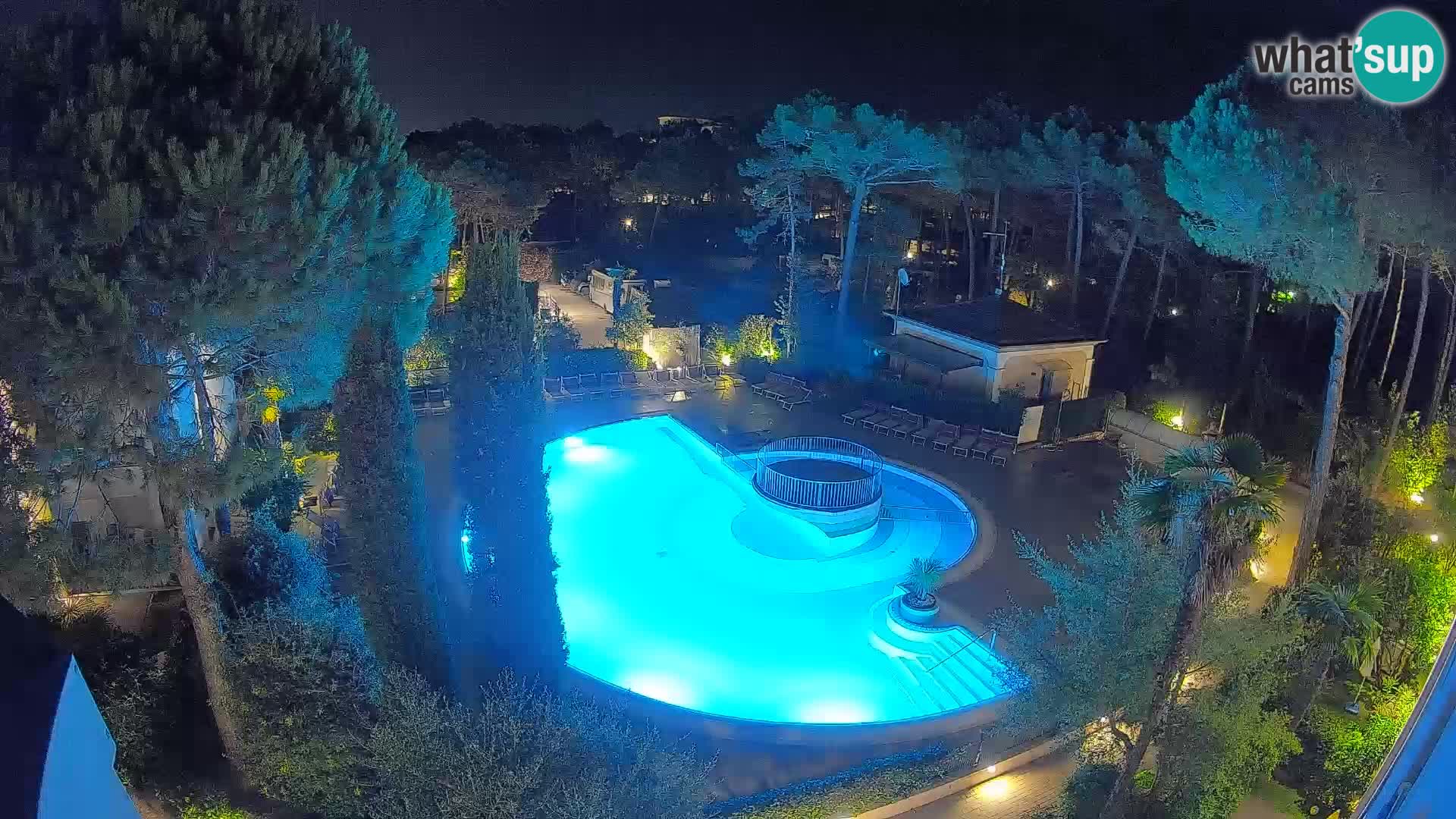 Piscina Villaggio Mare Blu EN VIVO webcam Bibione Pineda – Italia