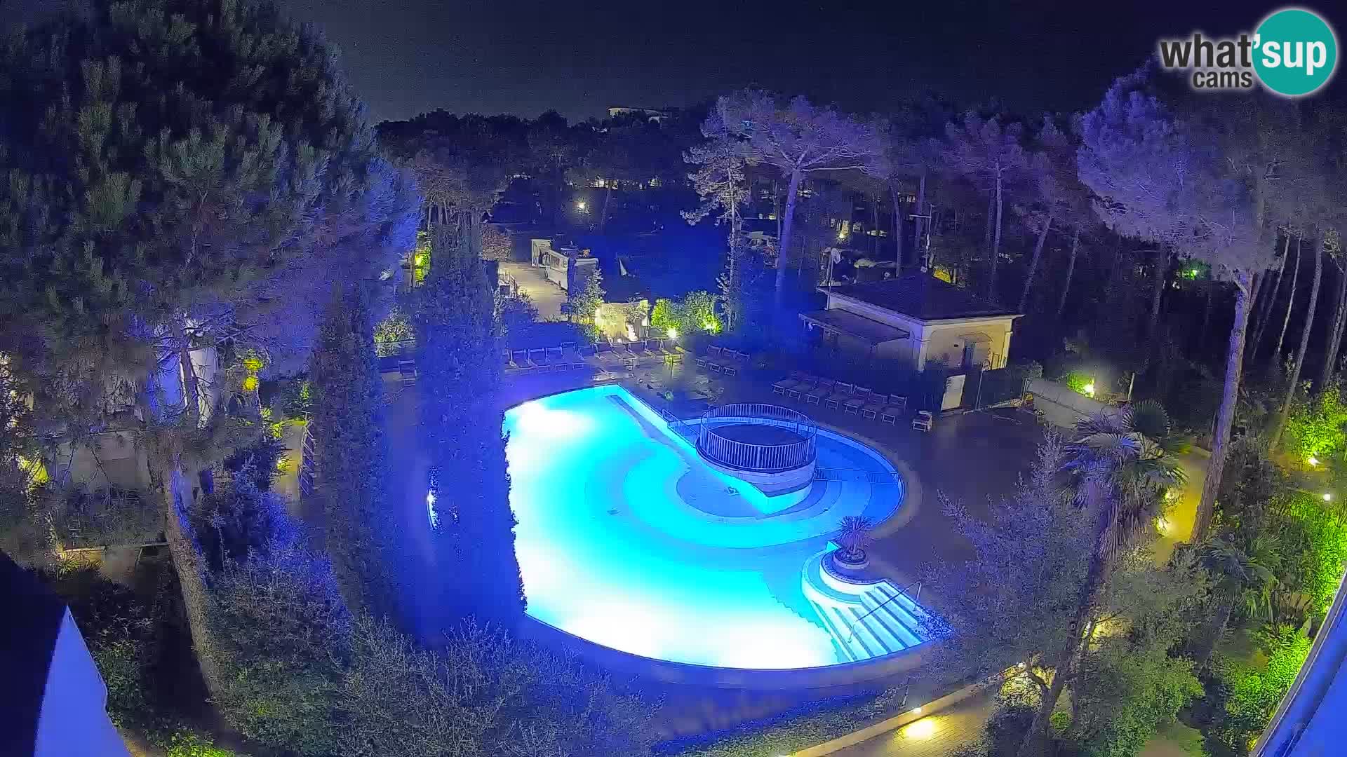 Piscina Villaggio Mare Blu webcam LIVE Bibione Pineda – Italia