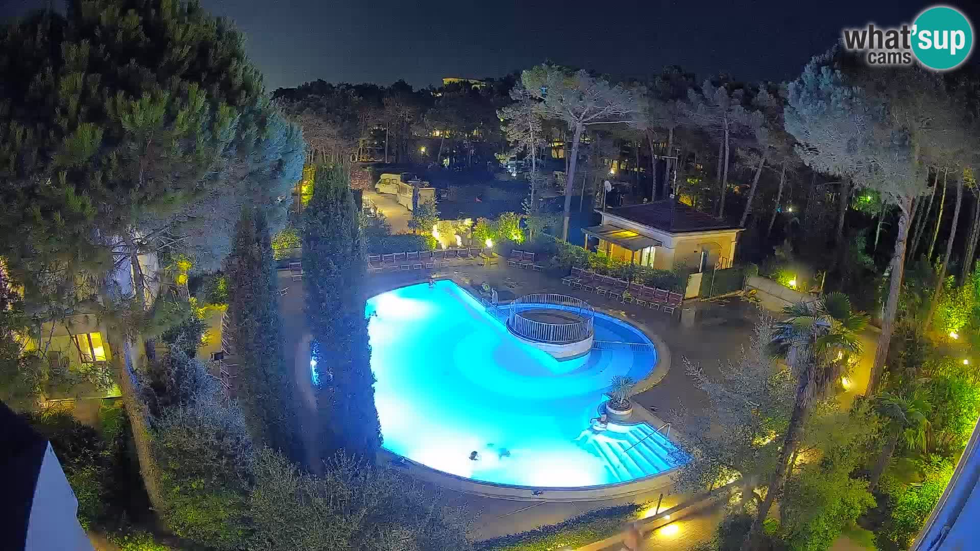 Villaggio Mare Blu pool LIVE webcam Bibione Pineda – Italy