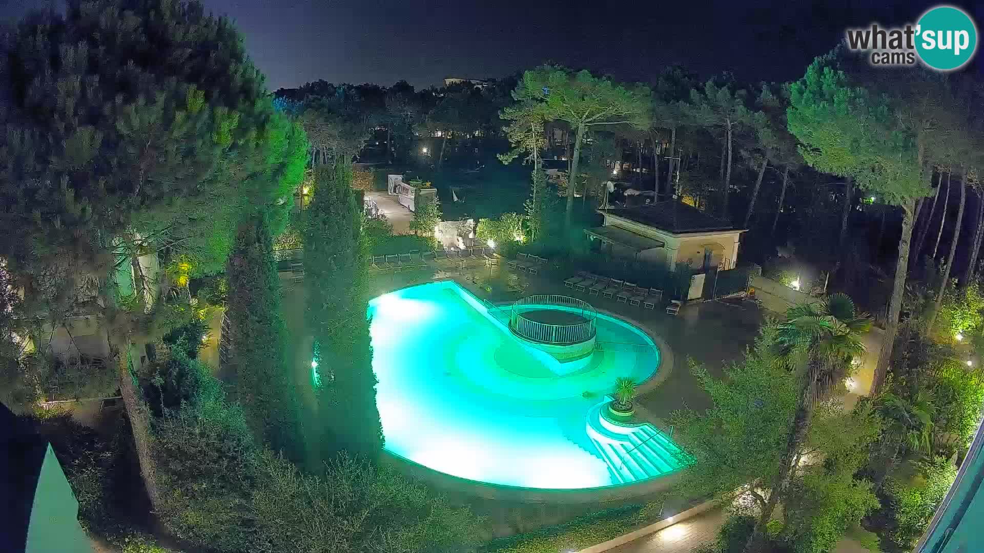 Villaggio Mare Blu pool LIVE webcam Bibione Pineda – Italy