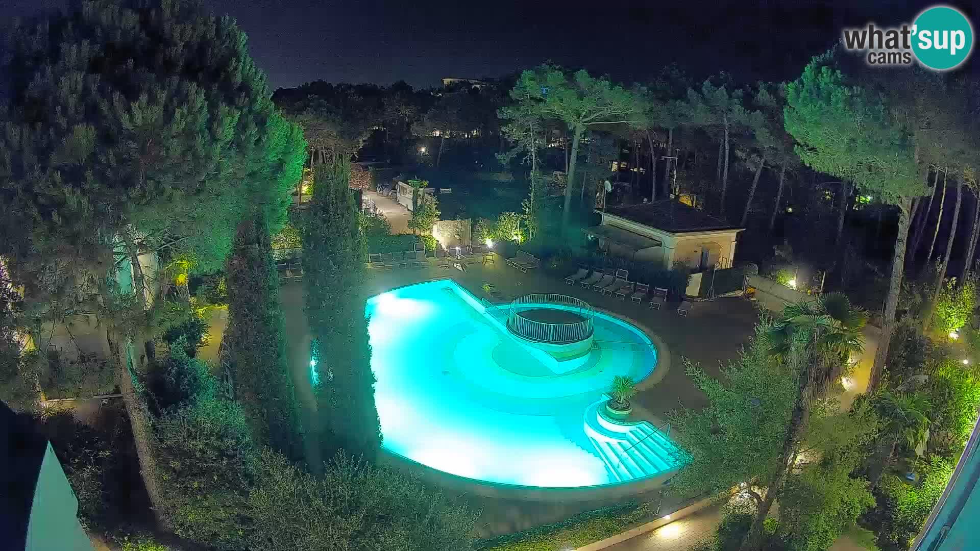 Piscina Villaggio Mare Blu webcam LIVE Bibione Pineda – Italia
