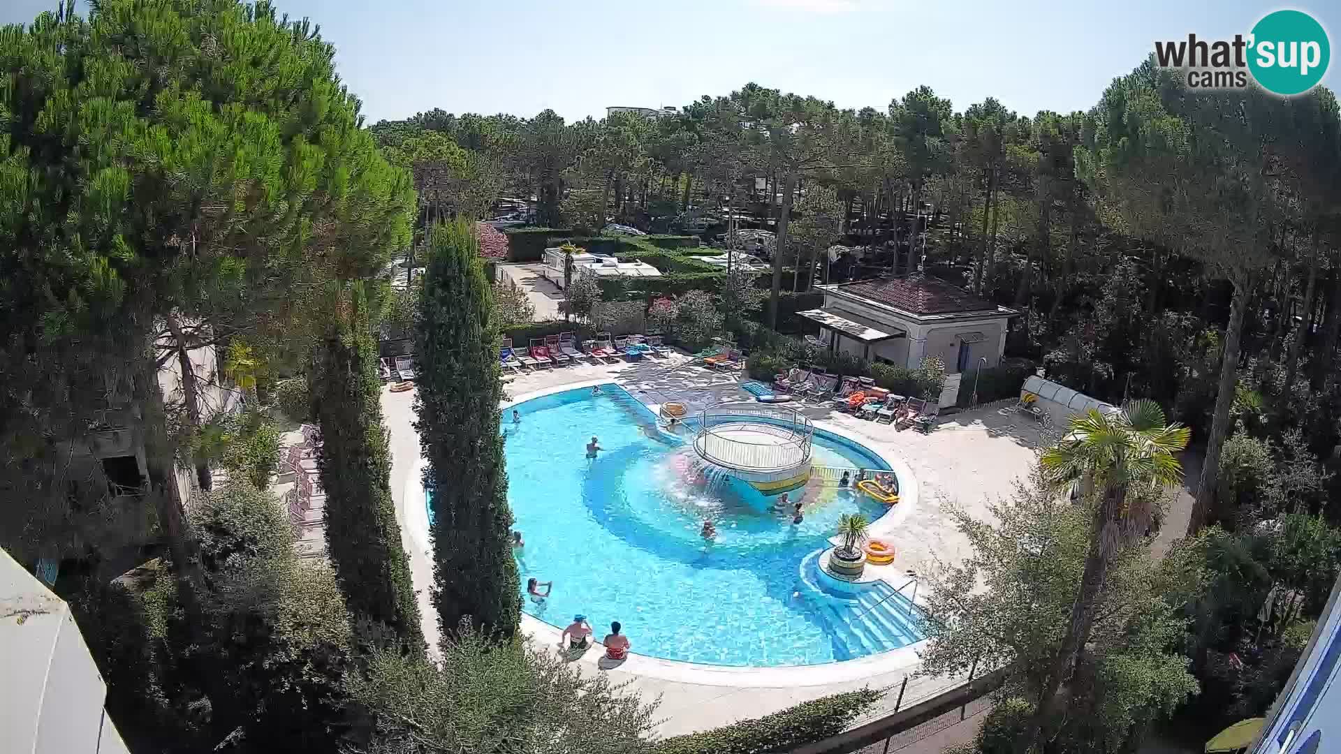 Villaggio Mare Blu Pool LIVE-Webcam Bibione Pineda – Italien