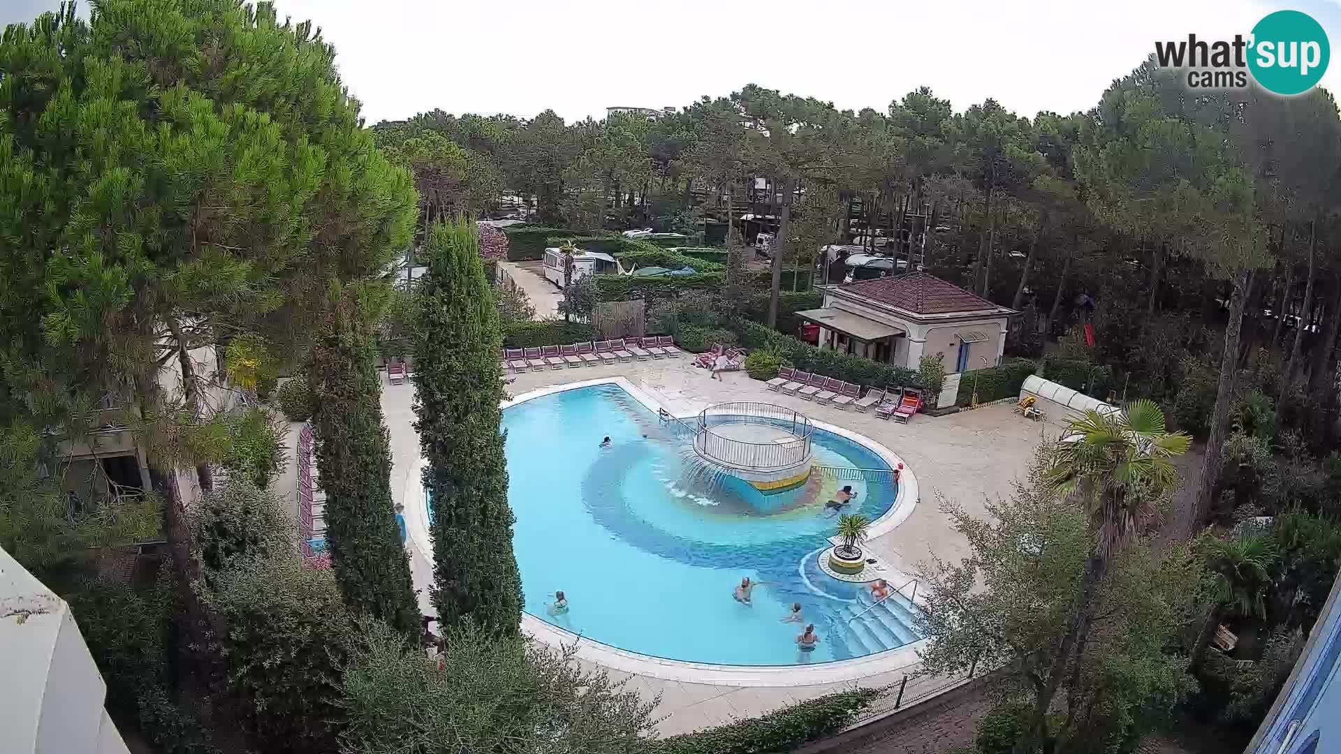 Villaggio Mare Blu Pool LIVE-Webcam Bibione Pineda – Italien