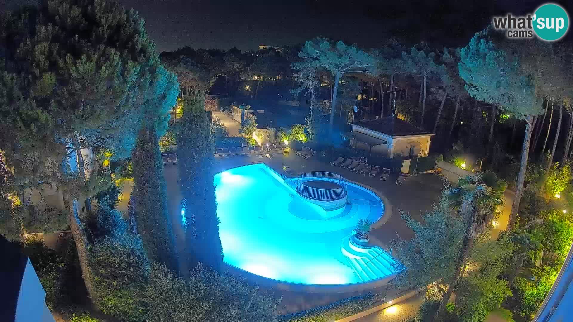 Piscina Villaggio Mare Blu webcam LIVE Bibione Pineda – Italia