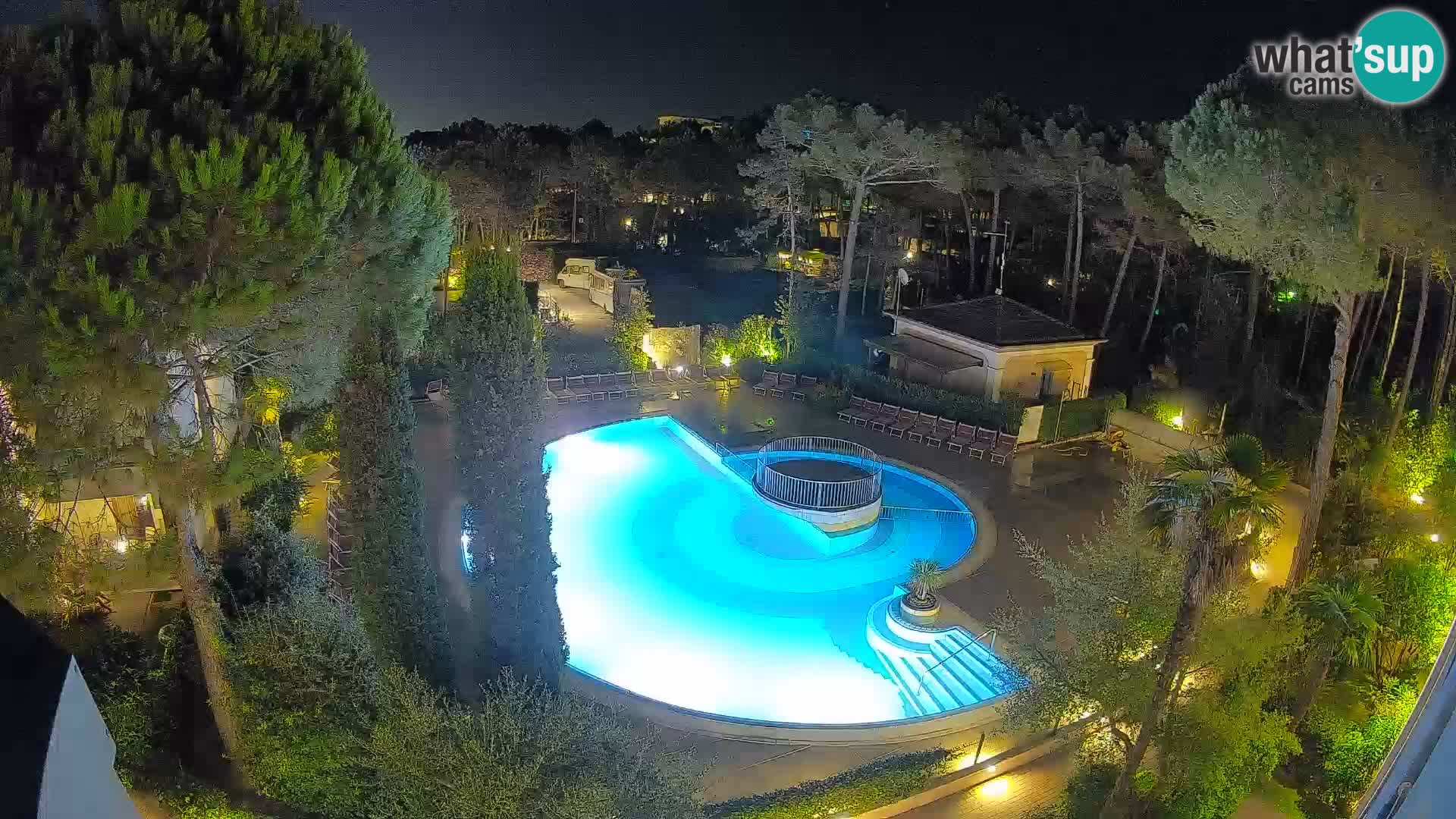 Villaggio Mare Blu pool LIVE webcam Bibione Pineda – Italy
