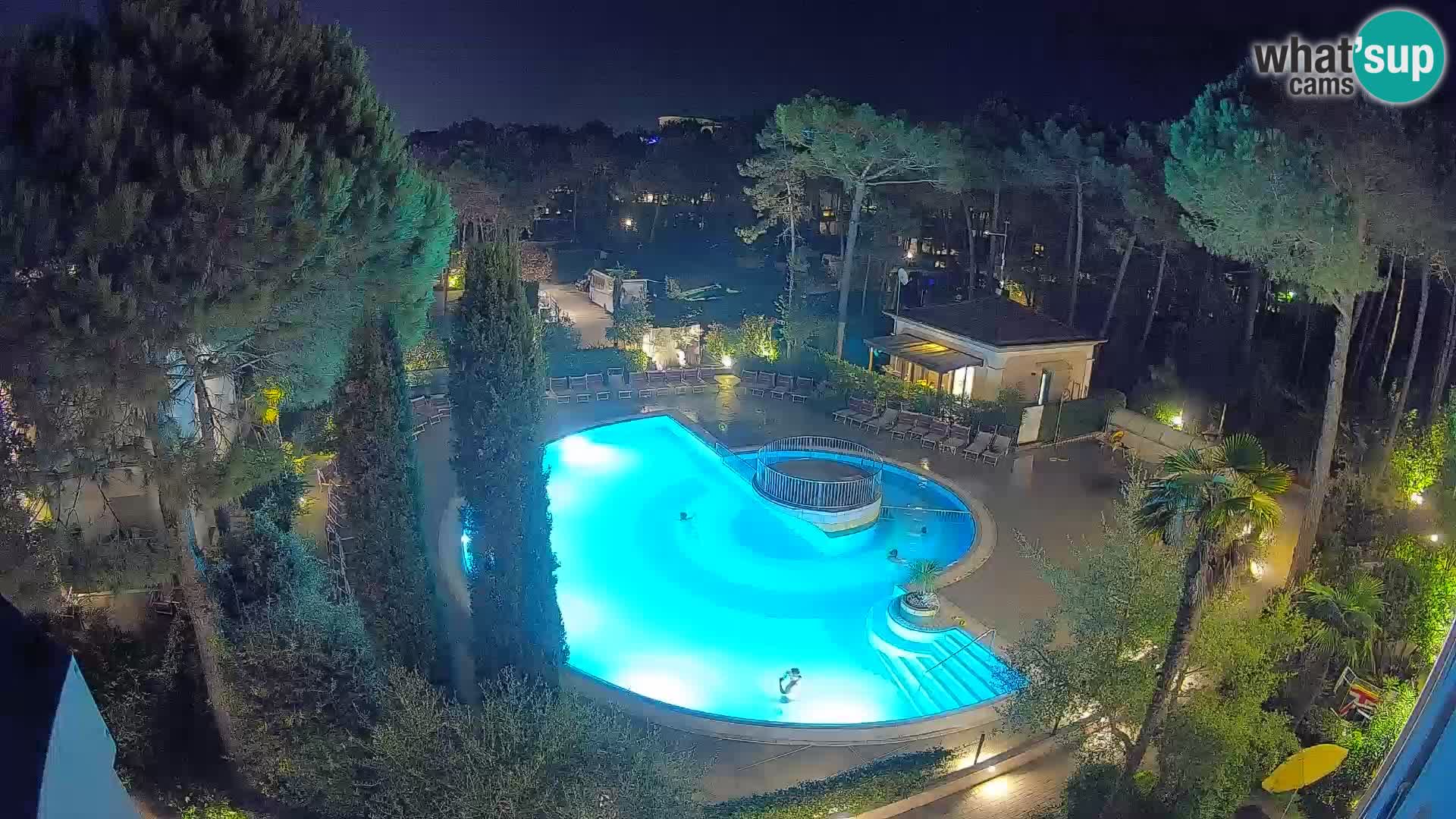 Villaggio Mare Blu piscine LIVE webcam Bibione Pineda – Italie