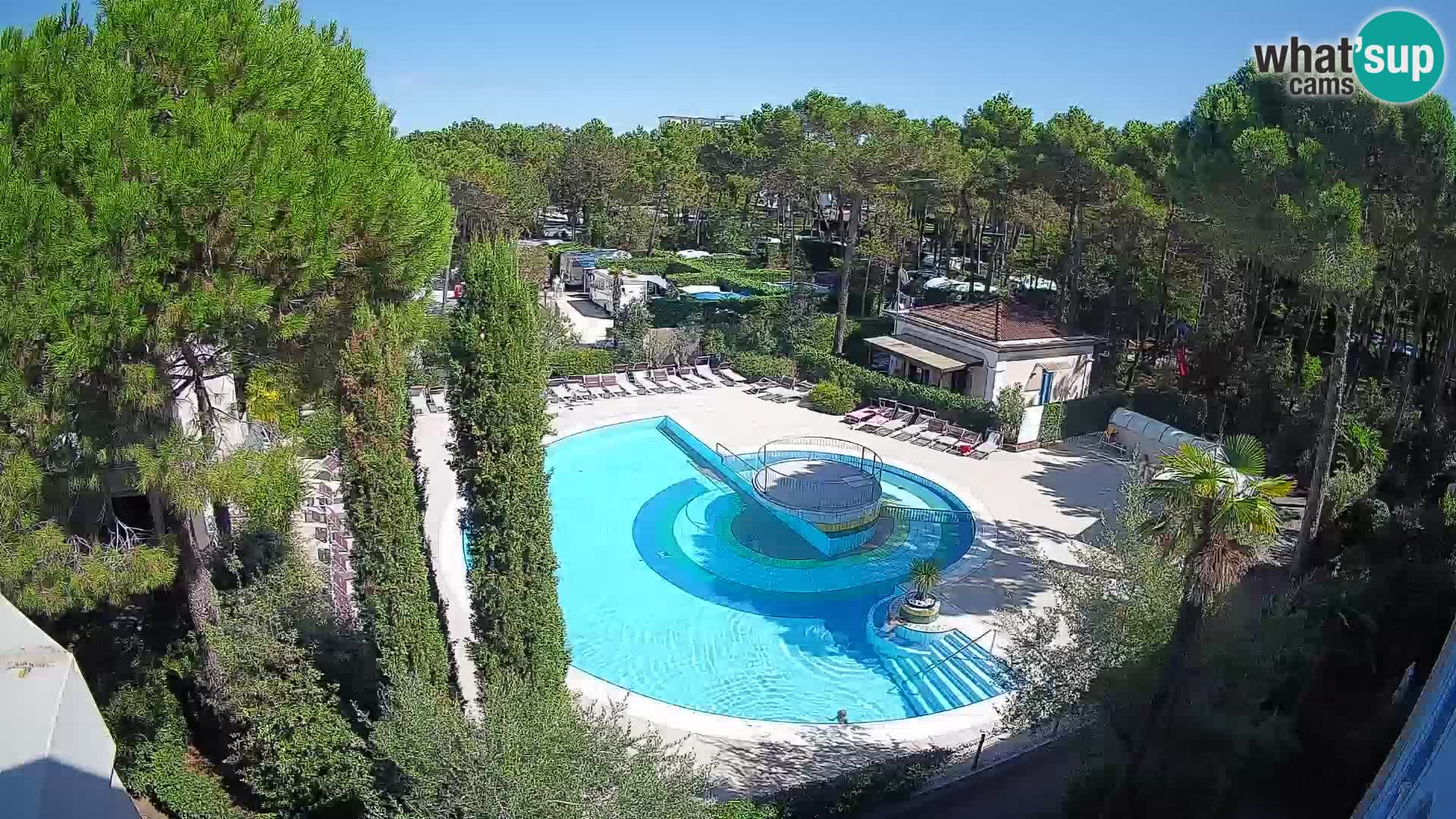 Villaggio Mare Blu Pool LIVE-Webcam Bibione Pineda – Italien