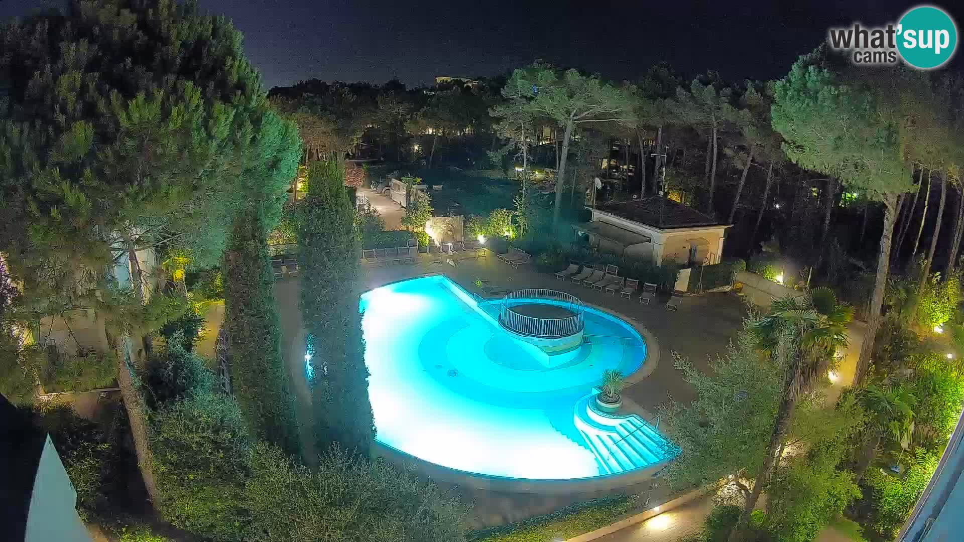 Villaggio Mare Blu pool LIVE webcam Bibione Pineda – Italy