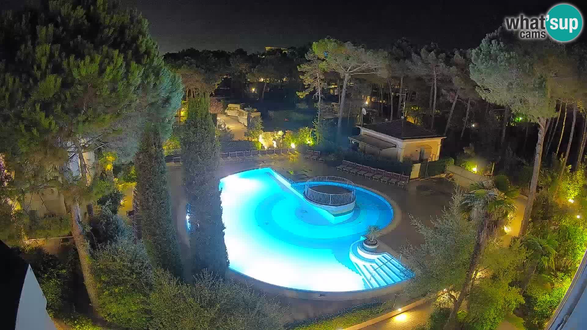 Villaggio Mare Blu piscine LIVE webcam Bibione Pineda – Italie
