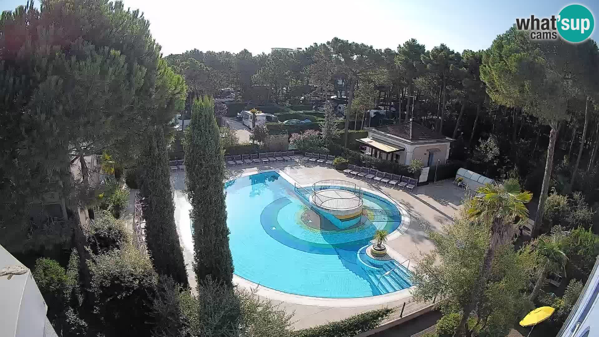 Villaggio Mare Blu Pool LIVE-Webcam Bibione Pineda – Italien