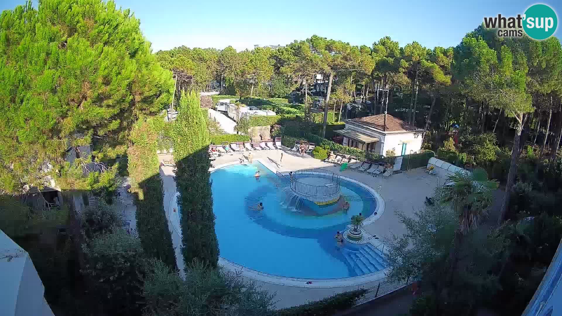 Villaggio Mare Blu Pool LIVE-Webcam Bibione Pineda – Italien