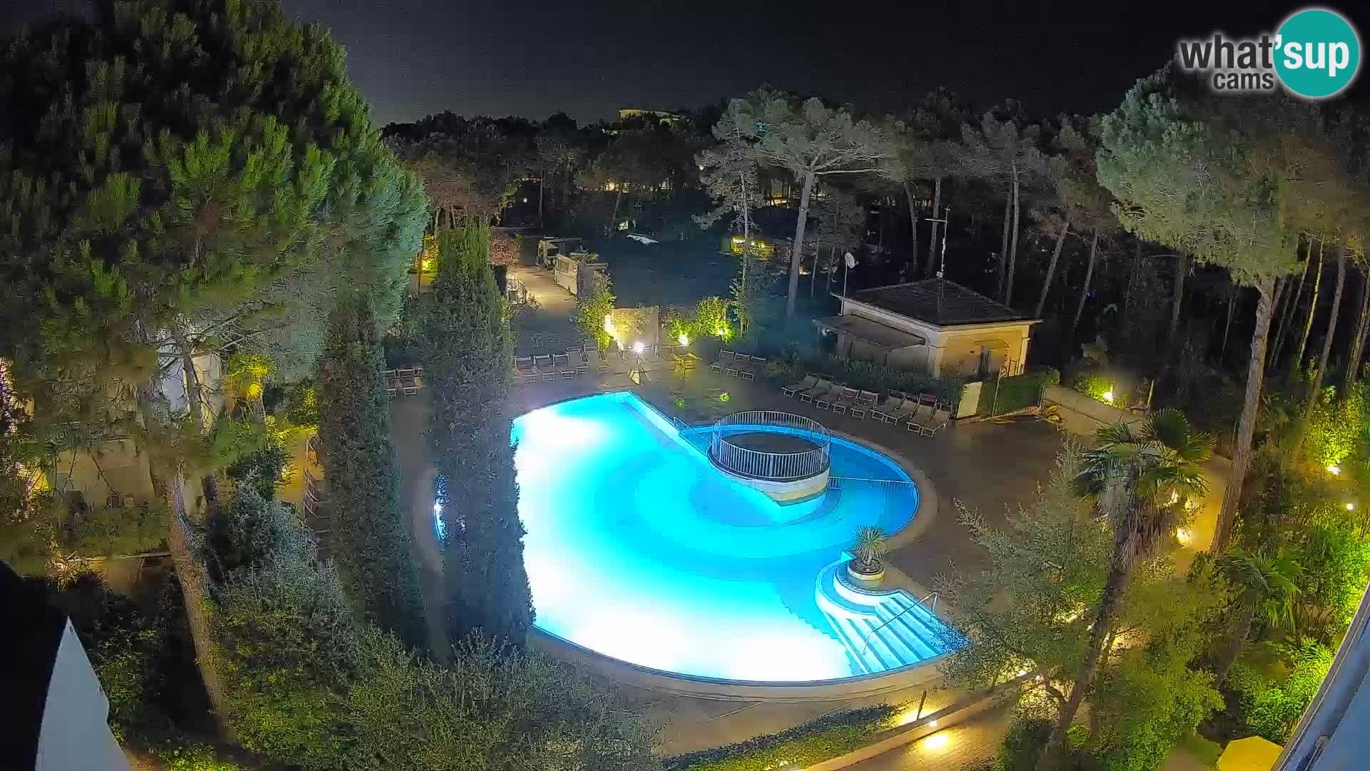 Villaggio Mare Blu pool LIVE webcam Bibione Pineda – Italy