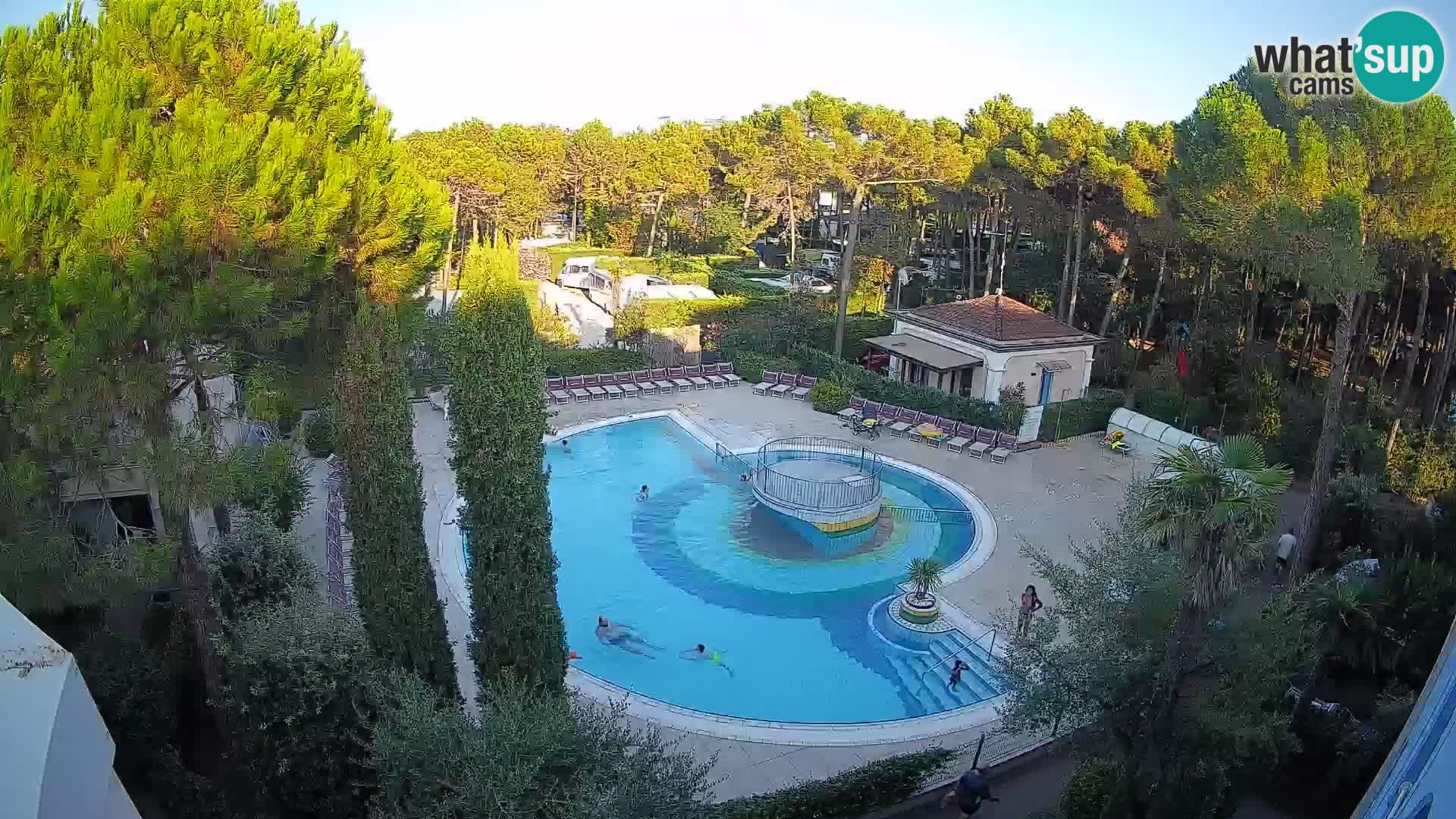 Villaggio Mare Blu Pool LIVE-Webcam Bibione Pineda – Italien