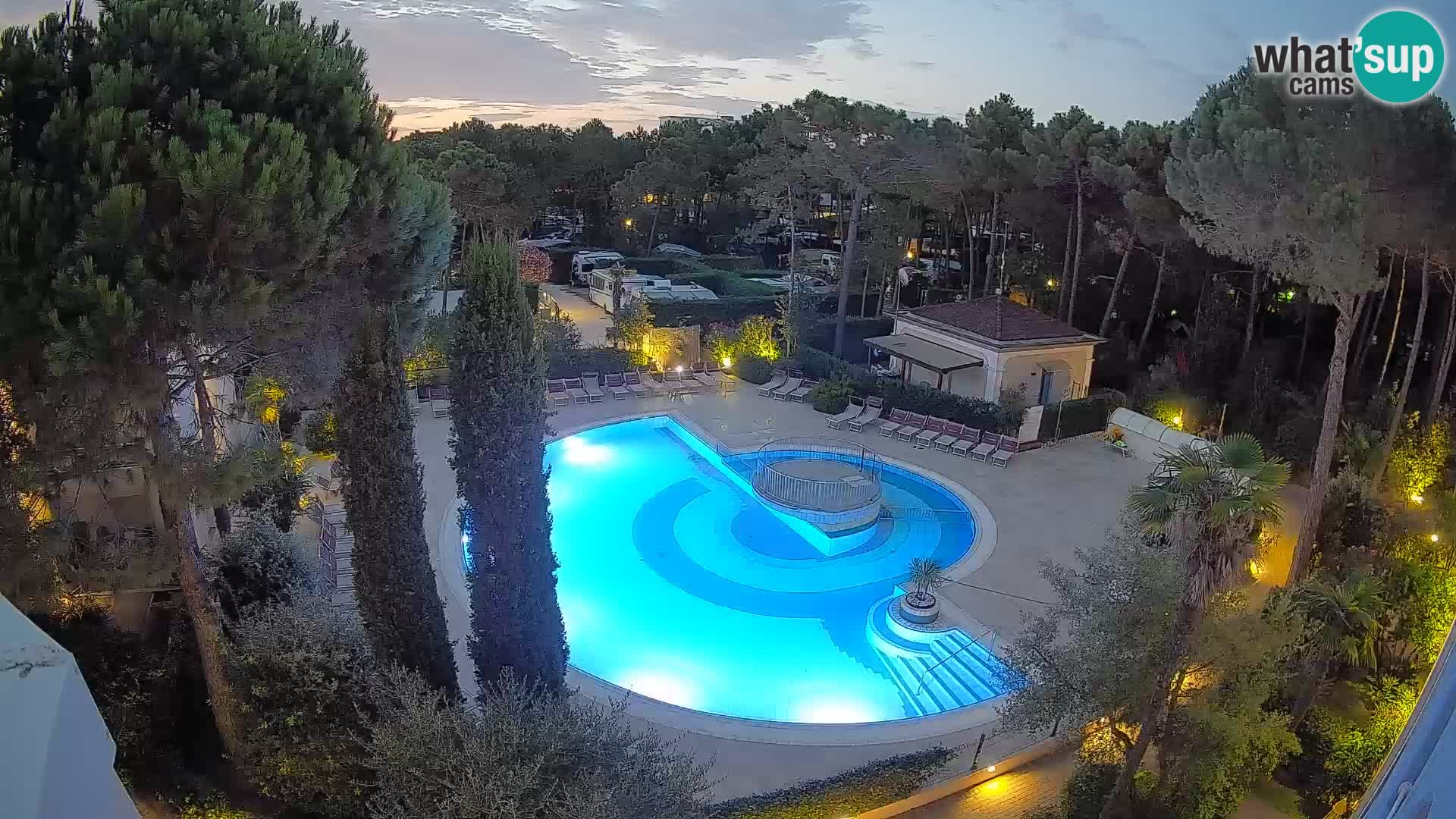 Villaggio Mare Blu Pool LIVE-Webcam Bibione Pineda – Italien