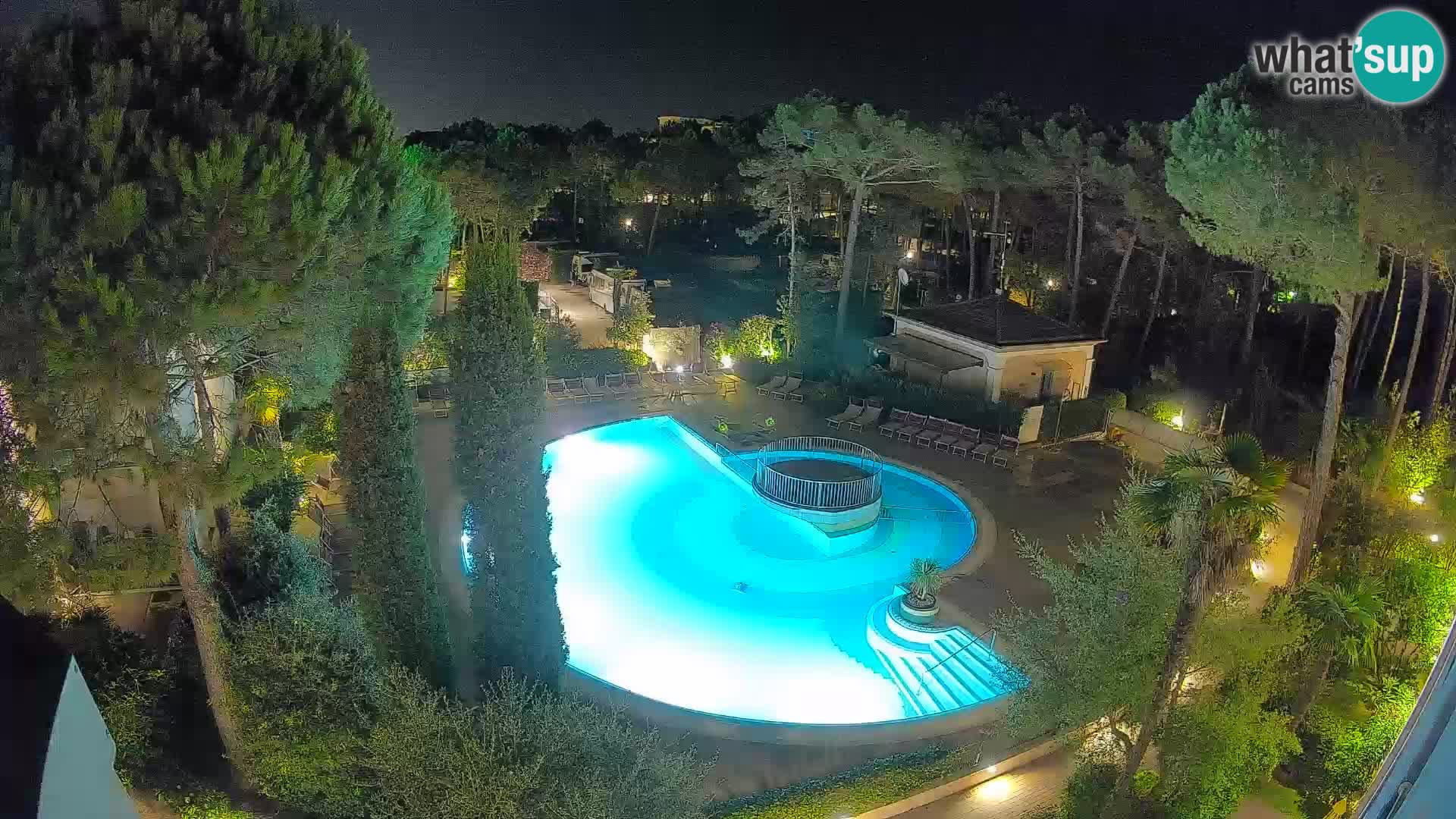 Piscina Villaggio Mare Blu EN VIVO webcam Bibione Pineda – Italia