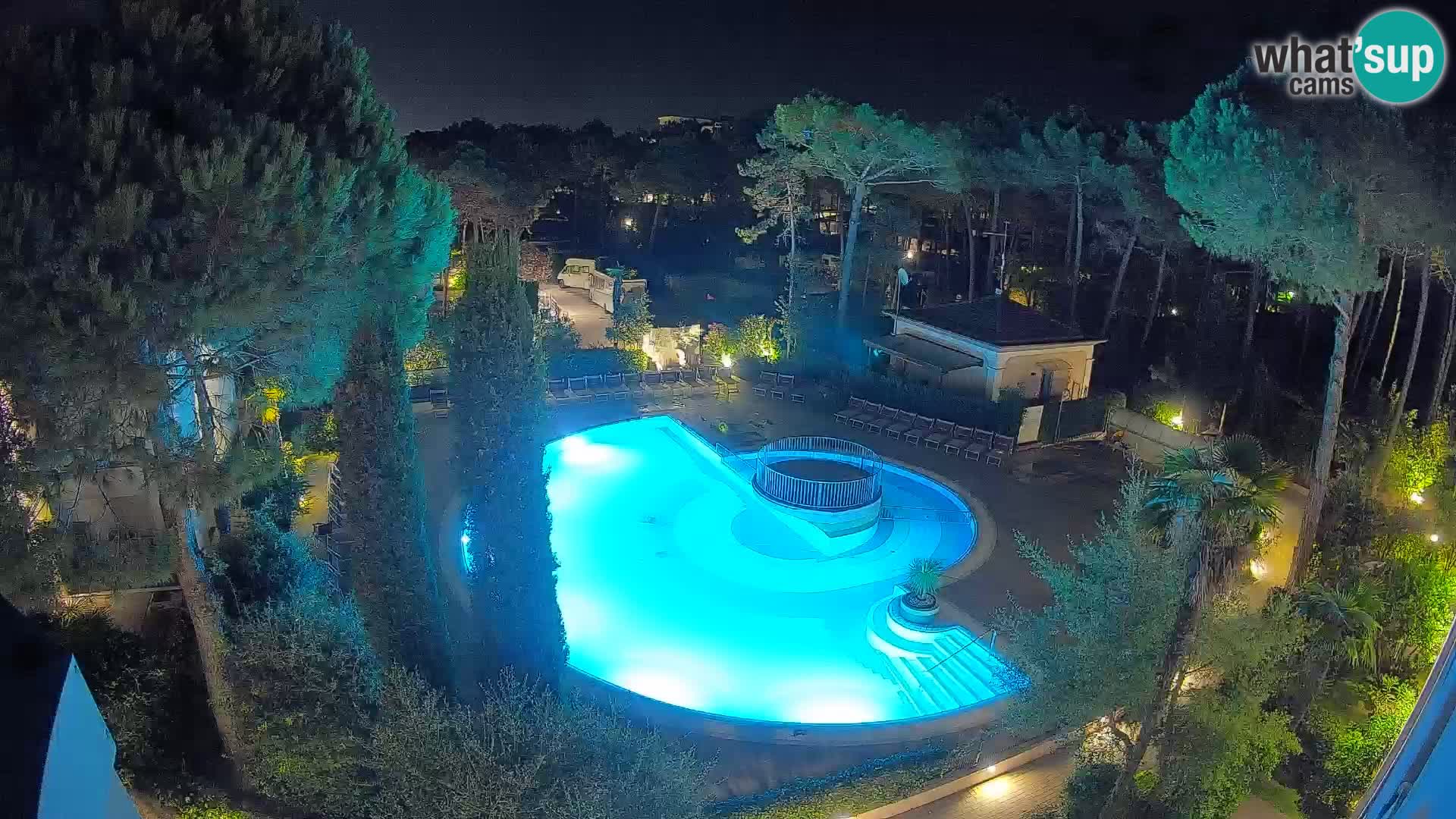Villaggio Mare Blu piscine LIVE webcam Bibione Pineda – Italie