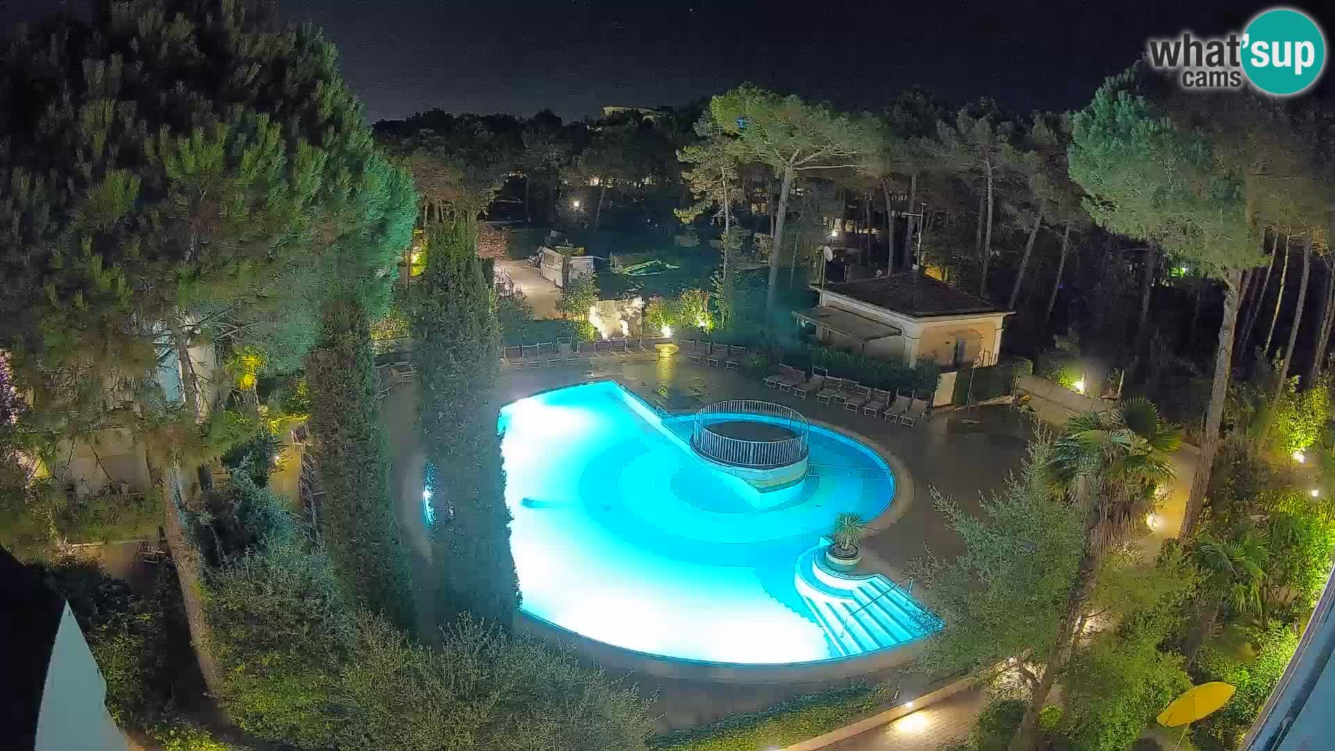 Villaggio Mare Blu pool LIVE webcam Bibione Pineda – Italy