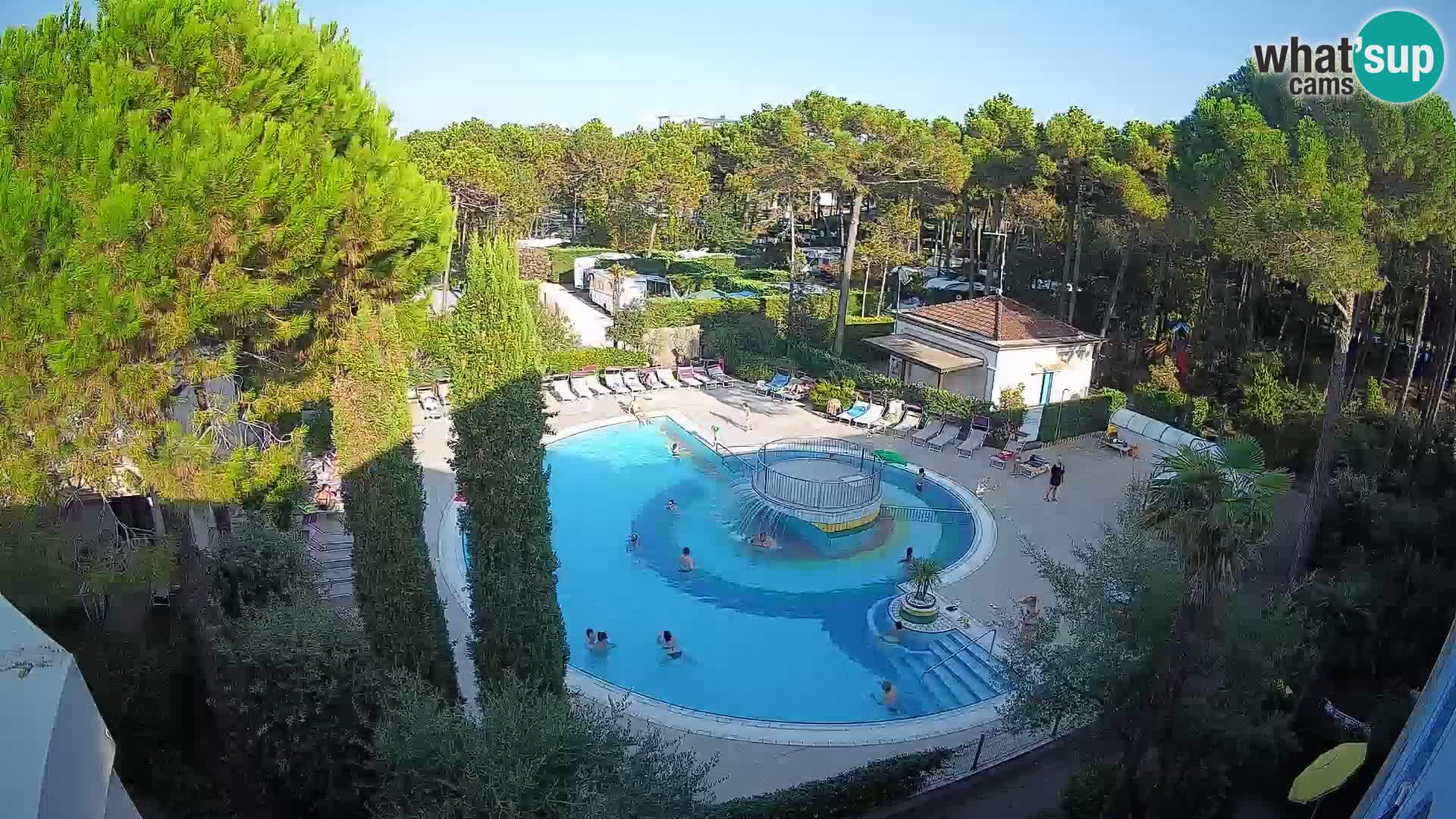 Villaggio Mare Blu Pool LIVE-Webcam Bibione Pineda – Italien