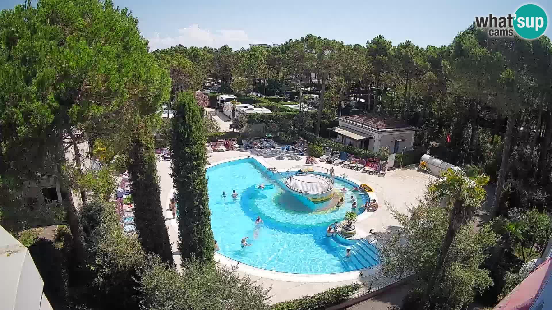 Villaggio Mare Blu Pool LIVE-Webcam Bibione Pineda – Italien