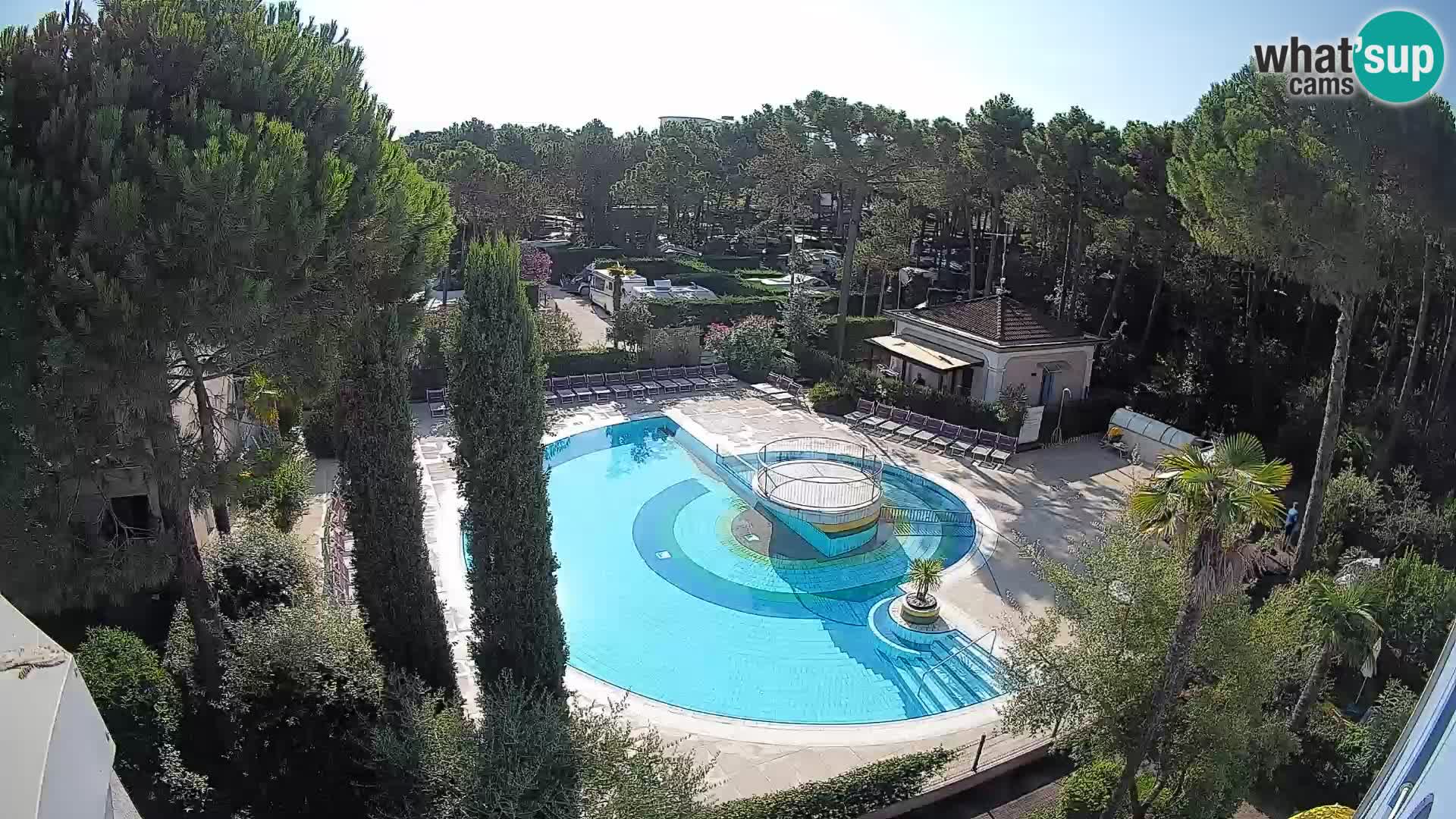 Villaggio Mare Blu Pool LIVE-Webcam Bibione Pineda – Italien