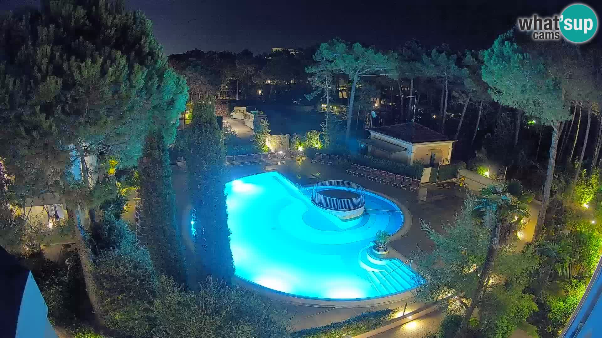 Piscina Villaggio Mare Blu webcam LIVE Bibione Pineda – Italia