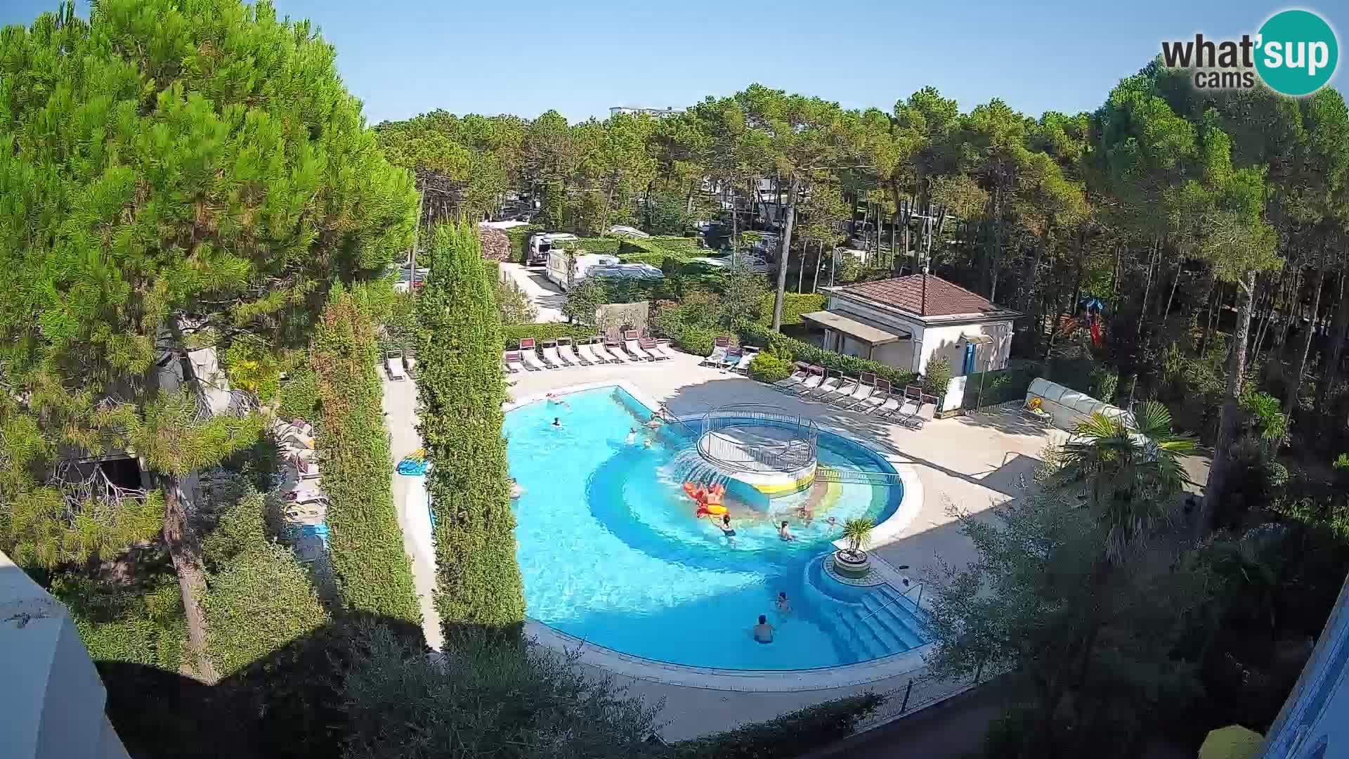 Villaggio Mare Blu Pool LIVE-Webcam Bibione Pineda – Italien