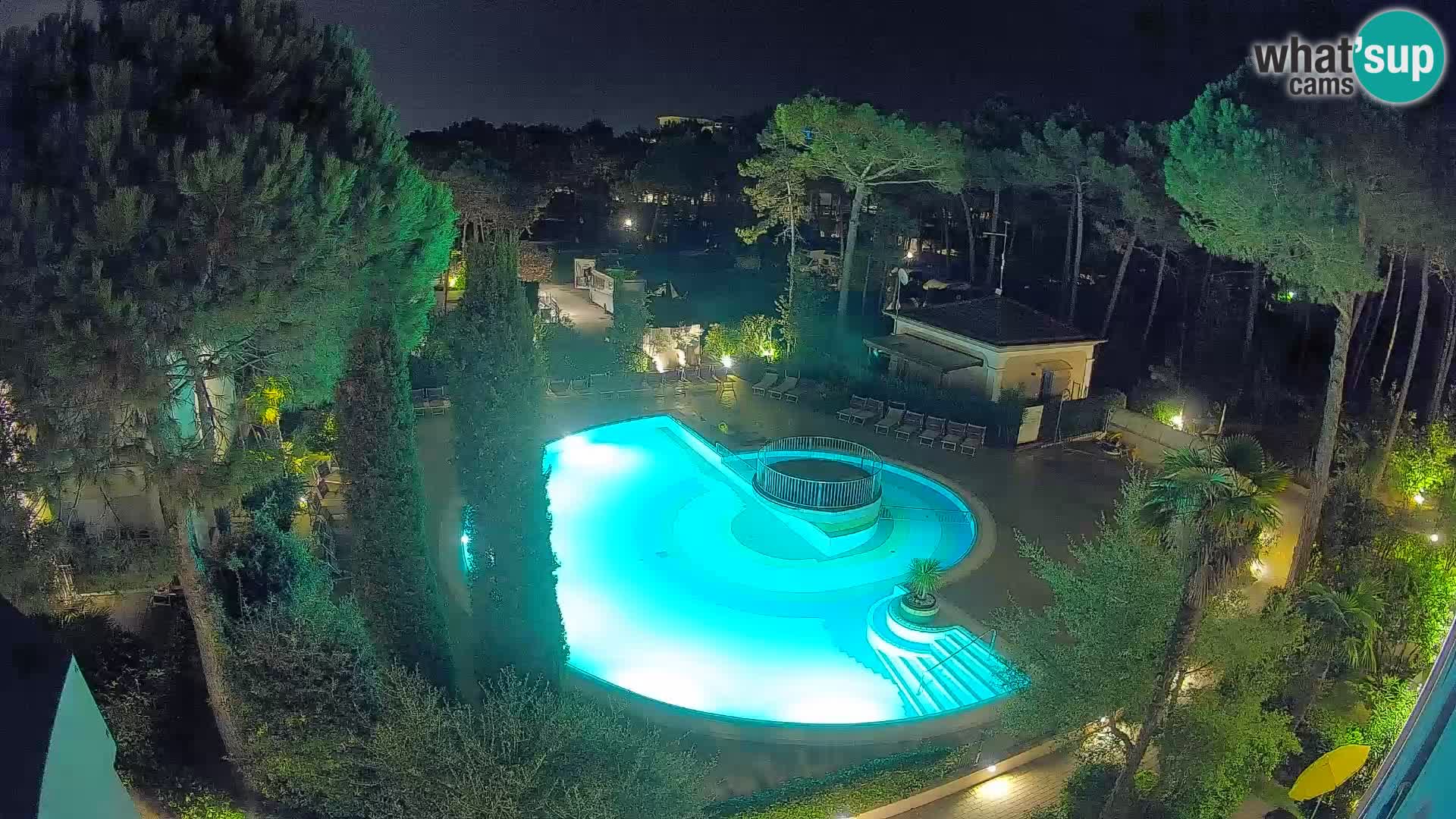 Villaggio Mare Blu piscine LIVE webcam Bibione Pineda – Italie