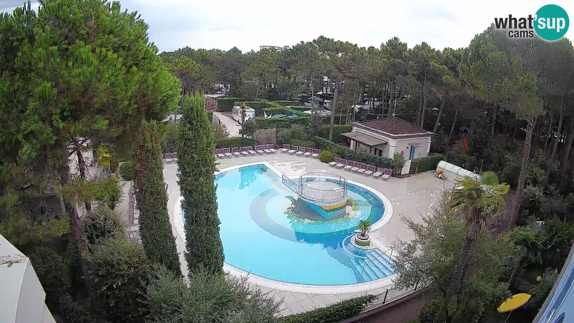 Villaggio Mare Blu Pool LIVE-Webcam Bibione Pineda – Italien