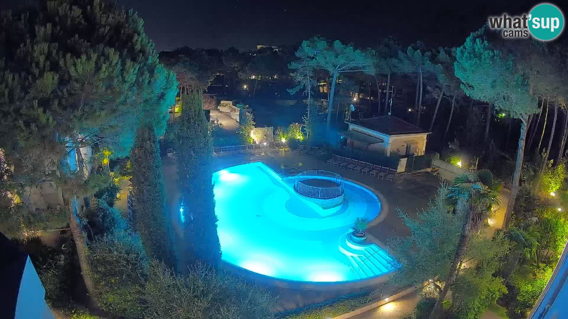Piscina Villaggio Mare Blu webcam LIVE Bibione Pineda – Italia