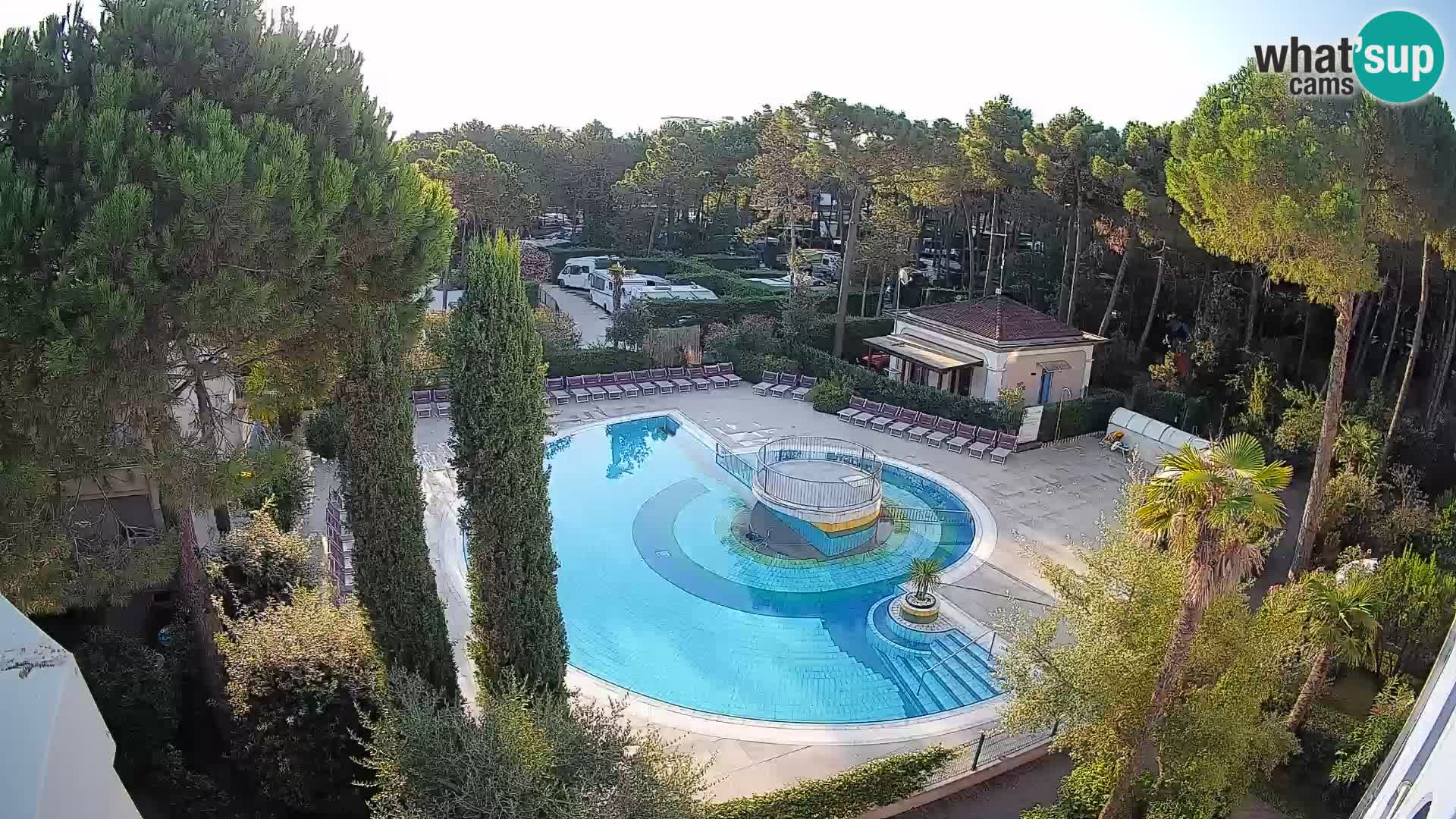 Villaggio Mare Blu Pool LIVE-Webcam Bibione Pineda – Italien