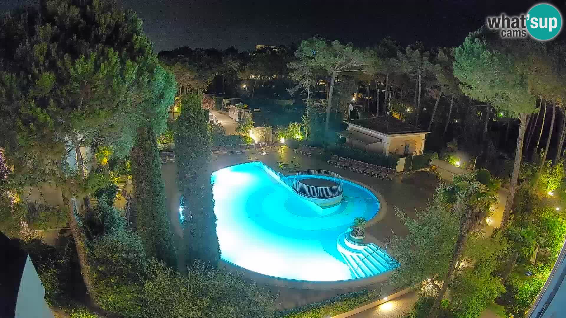 Piscina Villaggio Mare Blu EN VIVO webcam Bibione Pineda – Italia