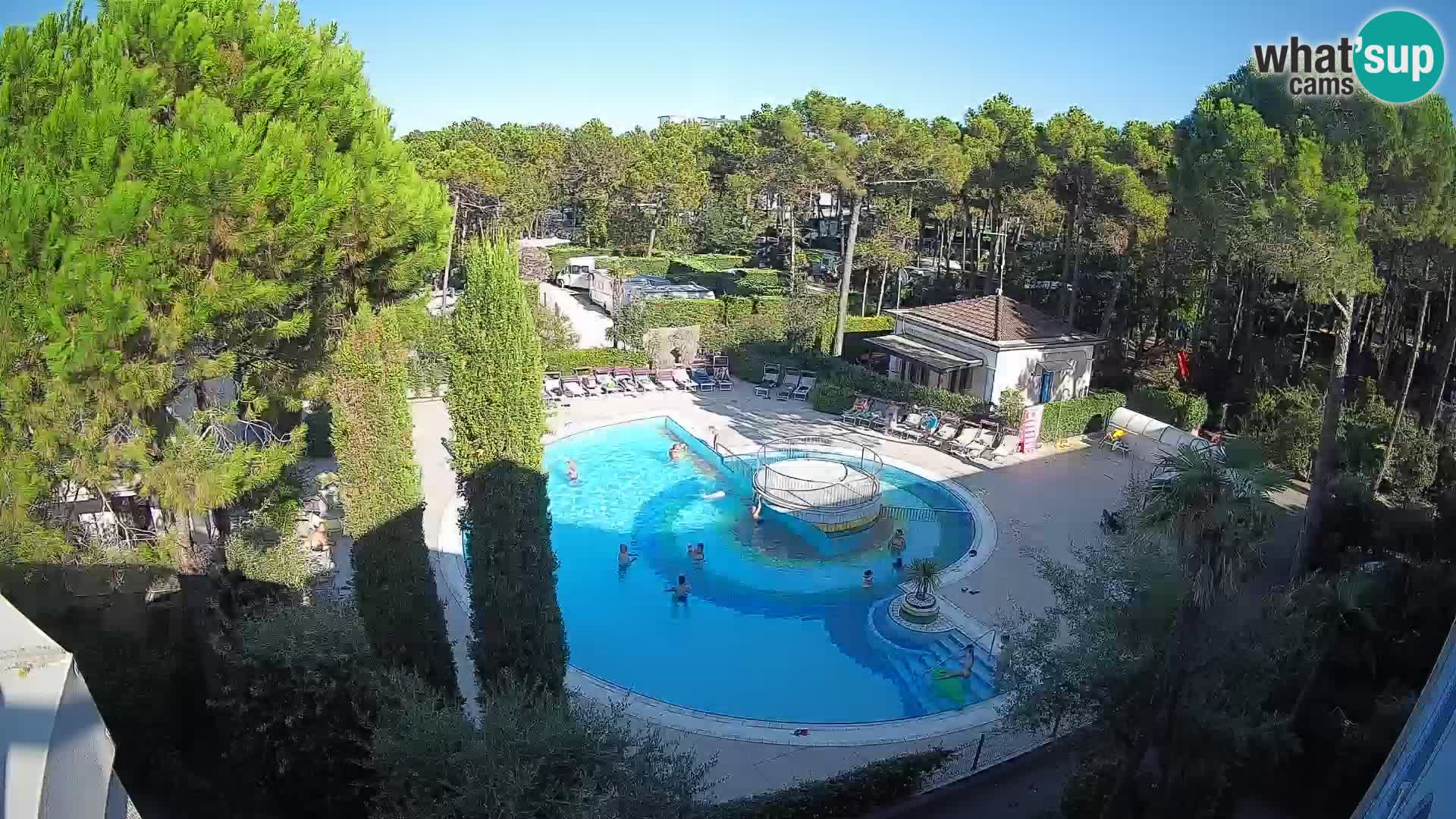 Villaggio Mare Blu Pool LIVE-Webcam Bibione Pineda – Italien