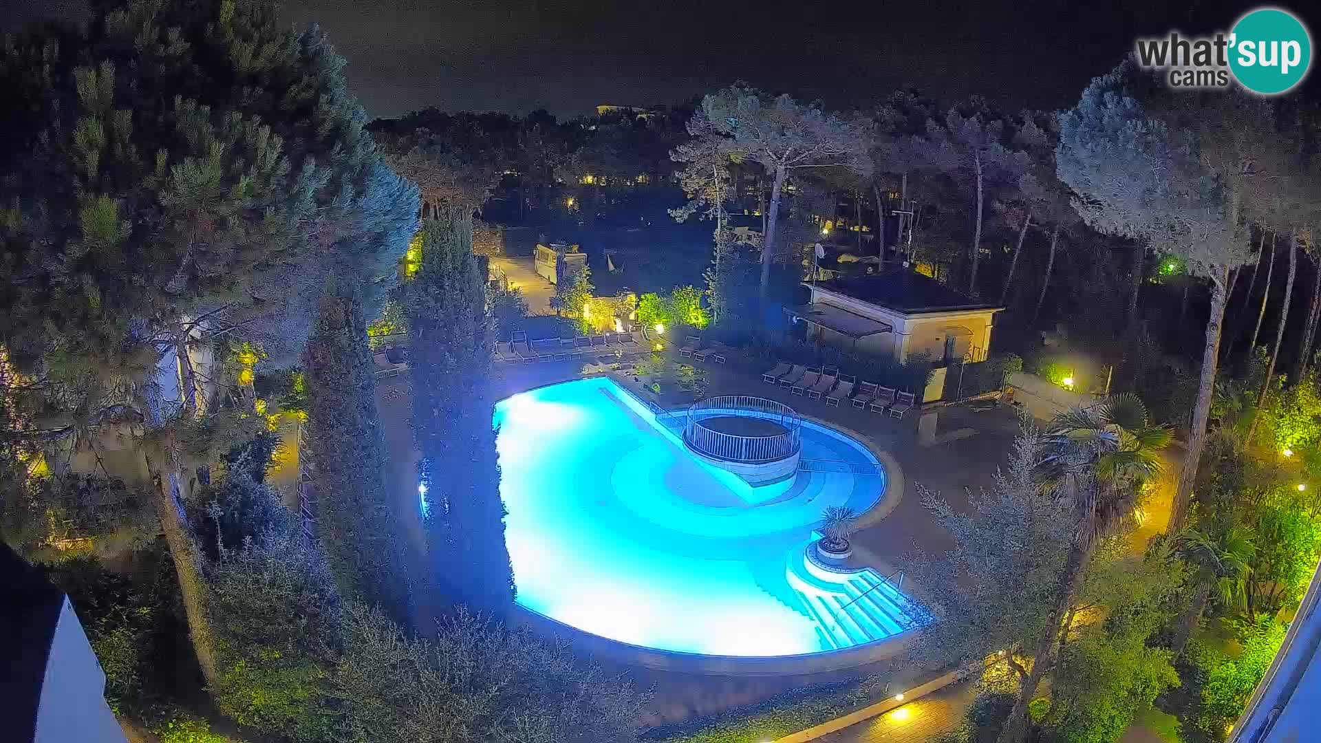 Piscina Villaggio Mare Blu webcam LIVE Bibione Pineda – Italia