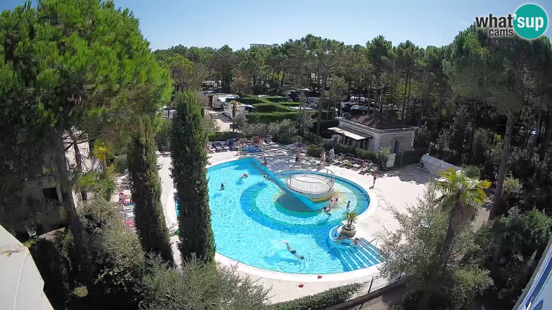 Villaggio Mare Blu Pool LIVE-Webcam Bibione Pineda – Italien