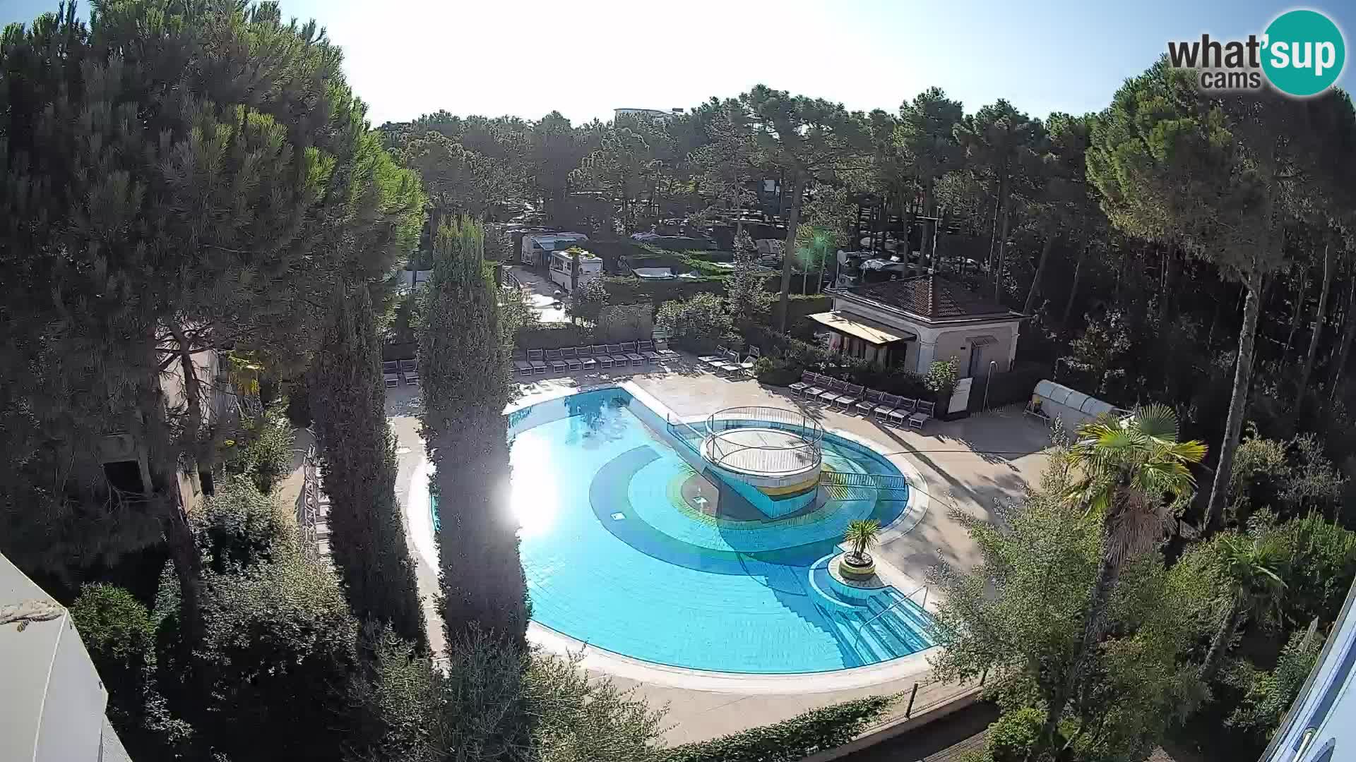 Villaggio Mare Blu pool LIVE webcam Bibione Pineda – Italy