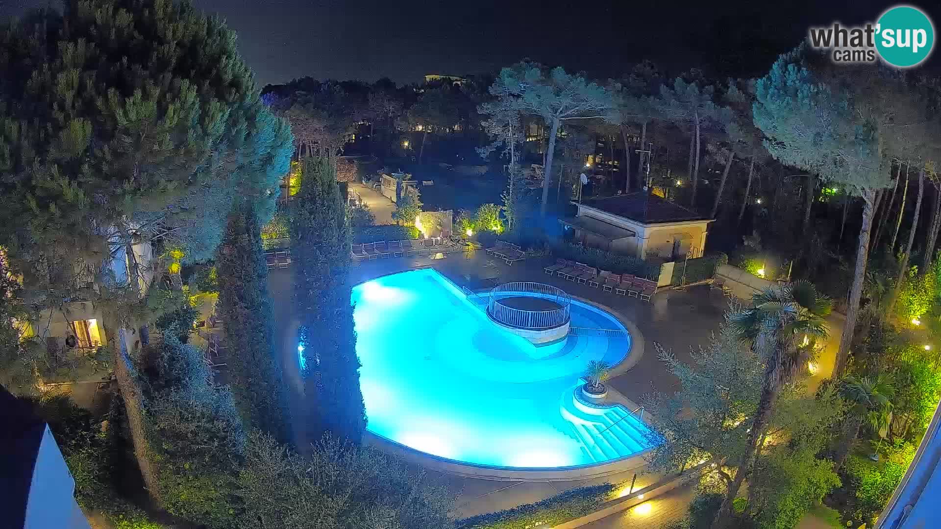 Villaggio Mare Blu pool LIVE webcam Bibione Pineda – Italy