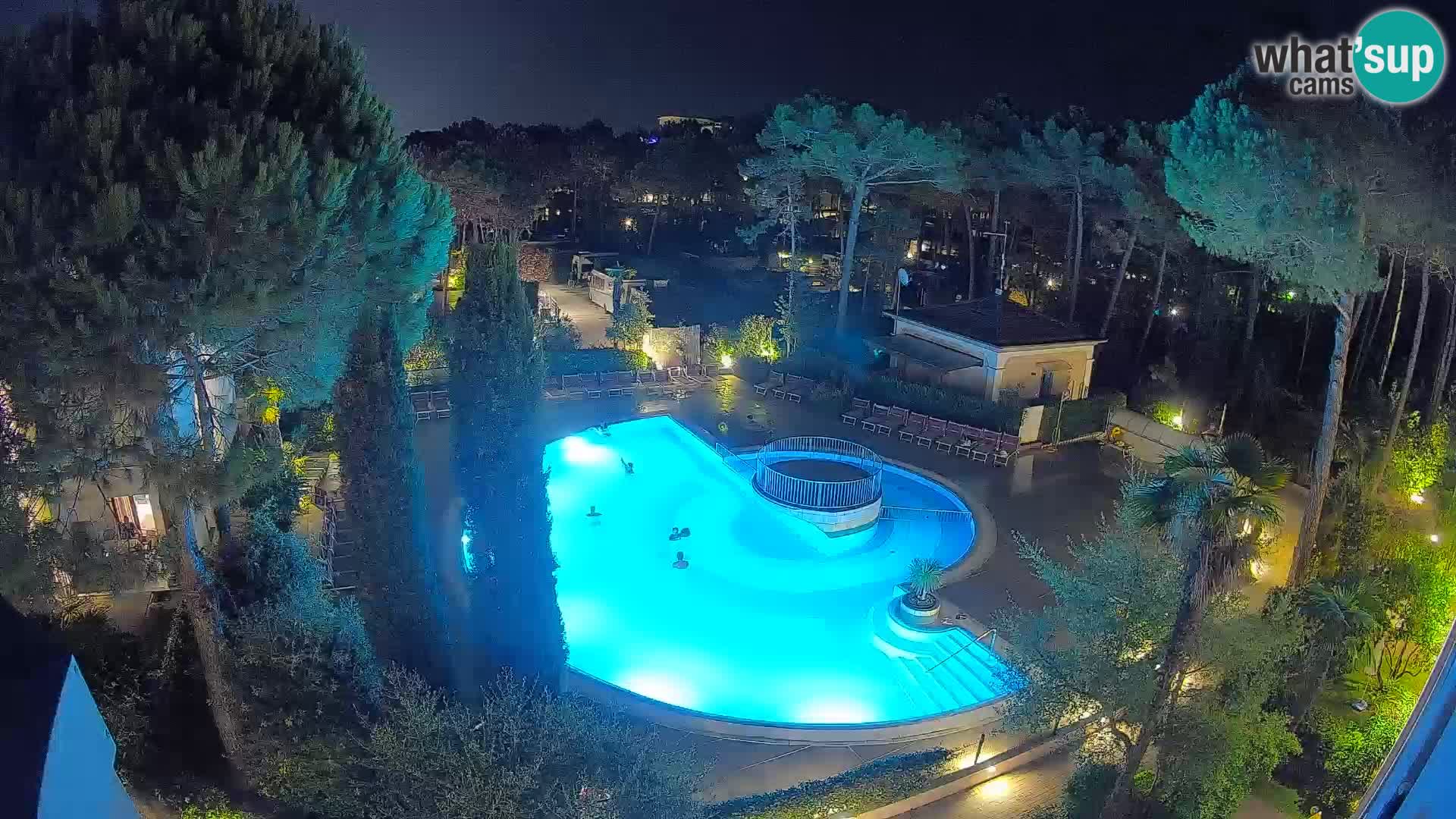 Villaggio Mare Blu piscine LIVE webcam Bibione Pineda – Italie
