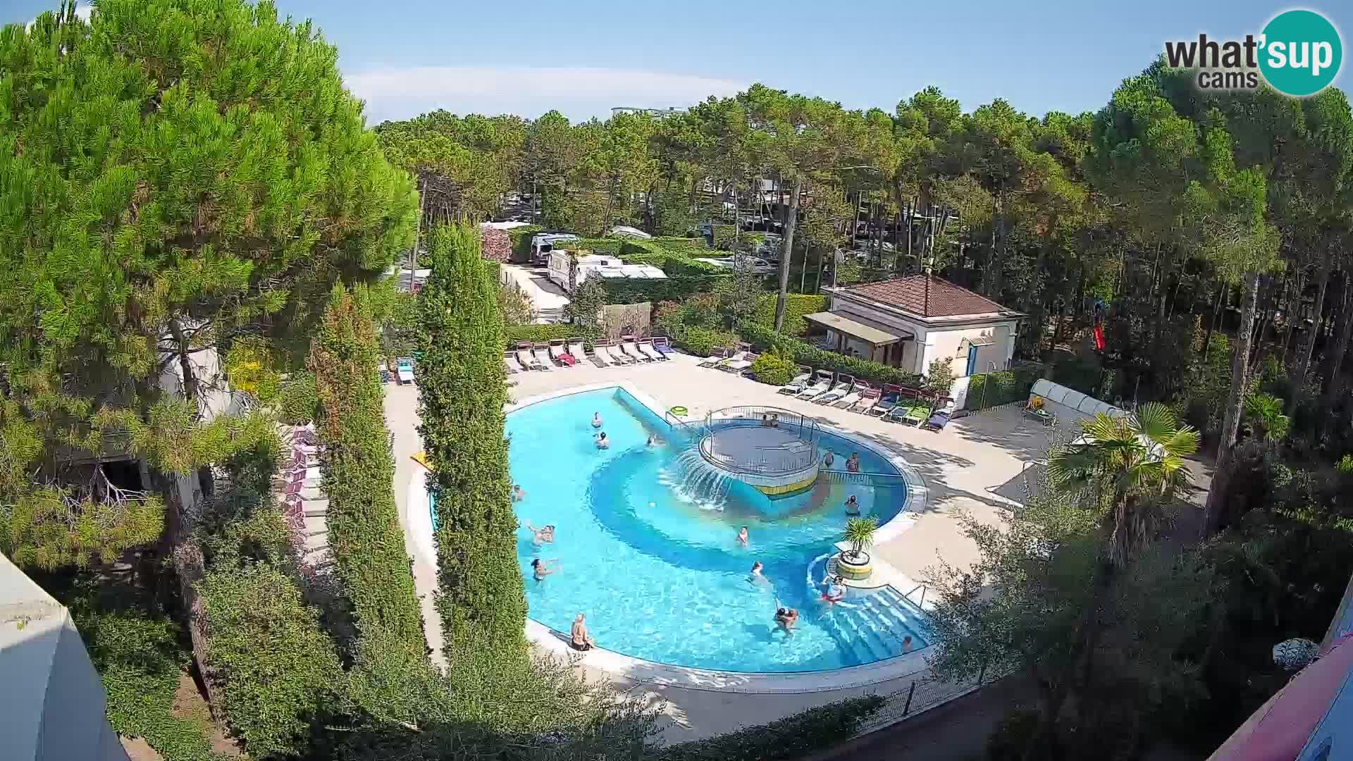 Villaggio Mare Blu Pool LIVE-Webcam Bibione Pineda – Italien