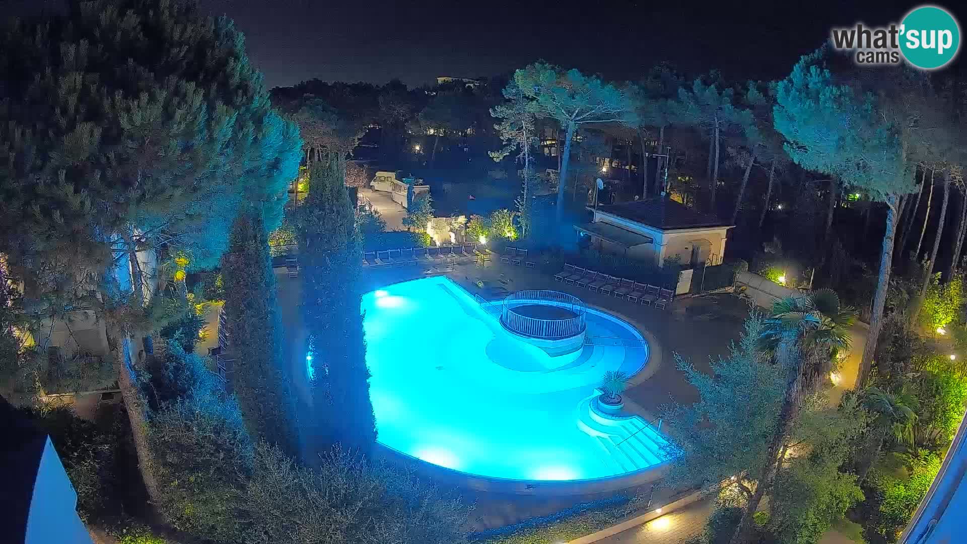 Villaggio Mare Blu Pool LIVE-Webcam Bibione Pineda – Italien