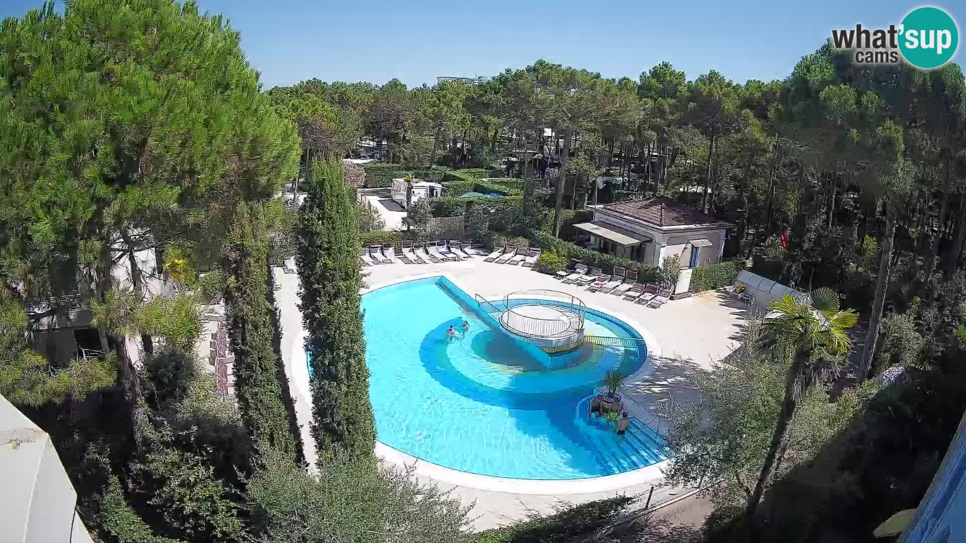 Villaggio Mare Blu Pool LIVE-Webcam Bibione Pineda – Italien