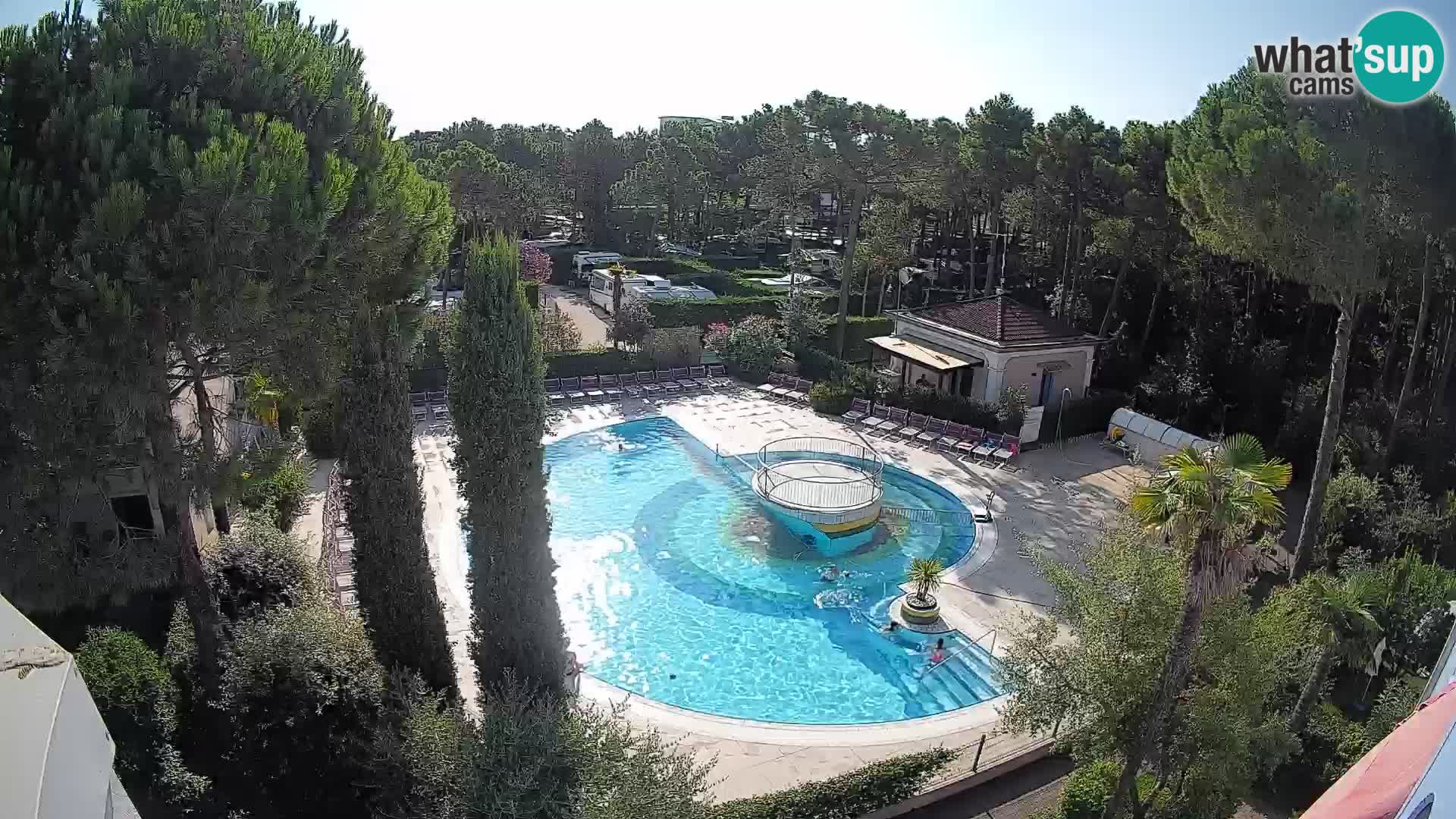 Villaggio Mare Blu Pool LIVE-Webcam Bibione Pineda – Italien