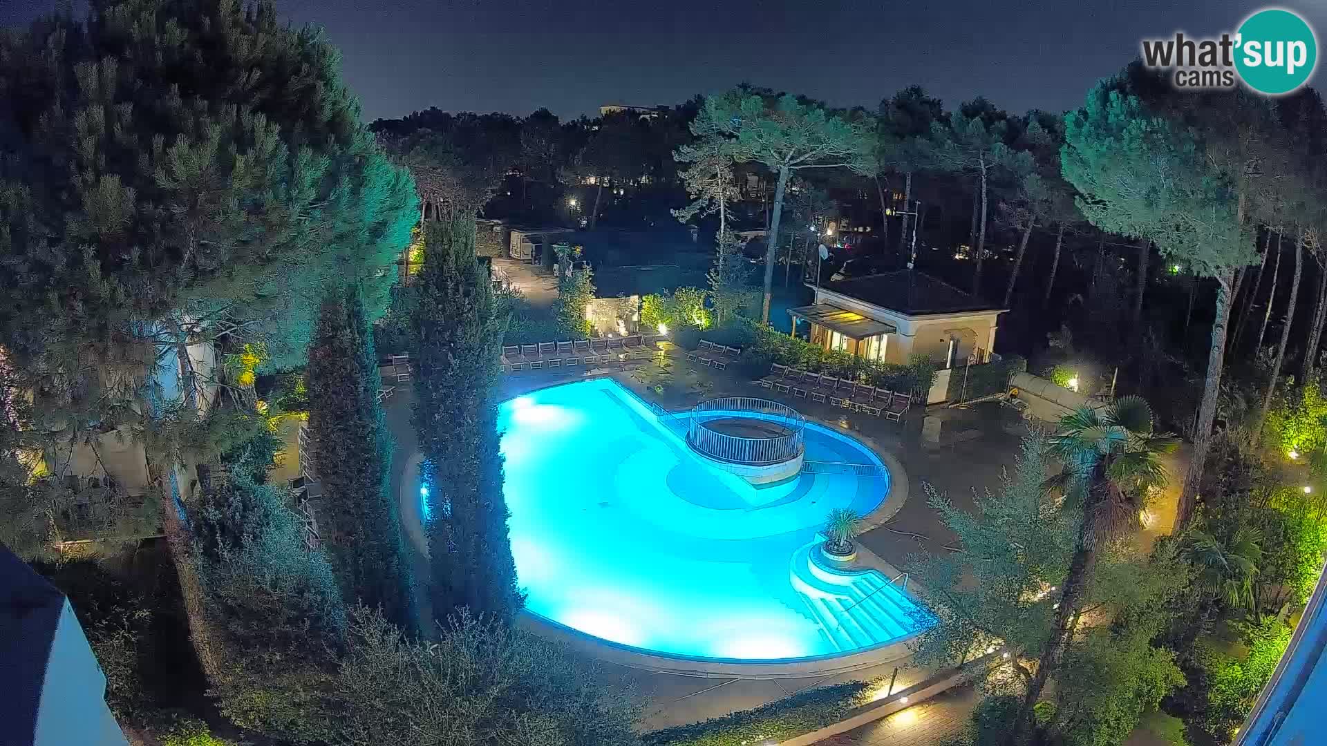 Piscina Villaggio Mare Blu EN VIVO webcam Bibione Pineda – Italia