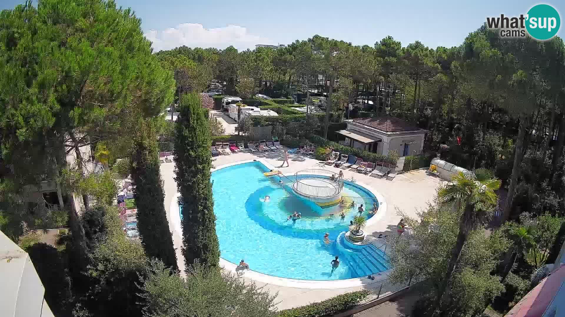 Villaggio Mare Blu Pool LIVE-Webcam Bibione Pineda – Italien