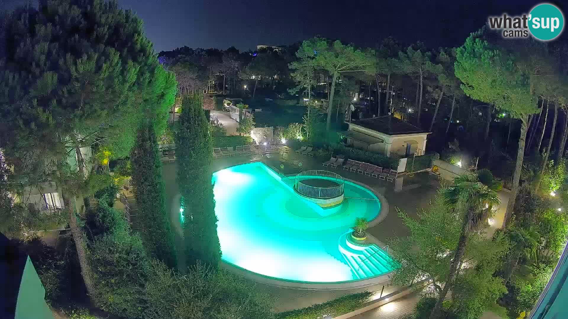 Villaggio Mare Blu pool LIVE webcam Bibione Pineda – Italy