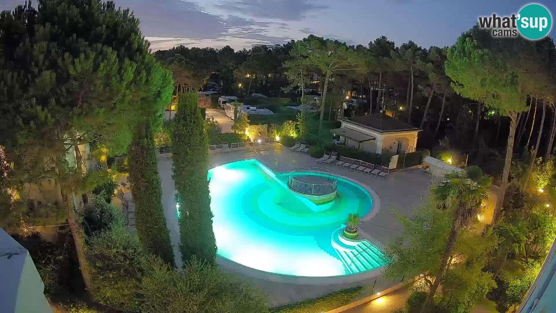 Villaggio Mare Blu Pool LIVE-Webcam Bibione Pineda – Italien