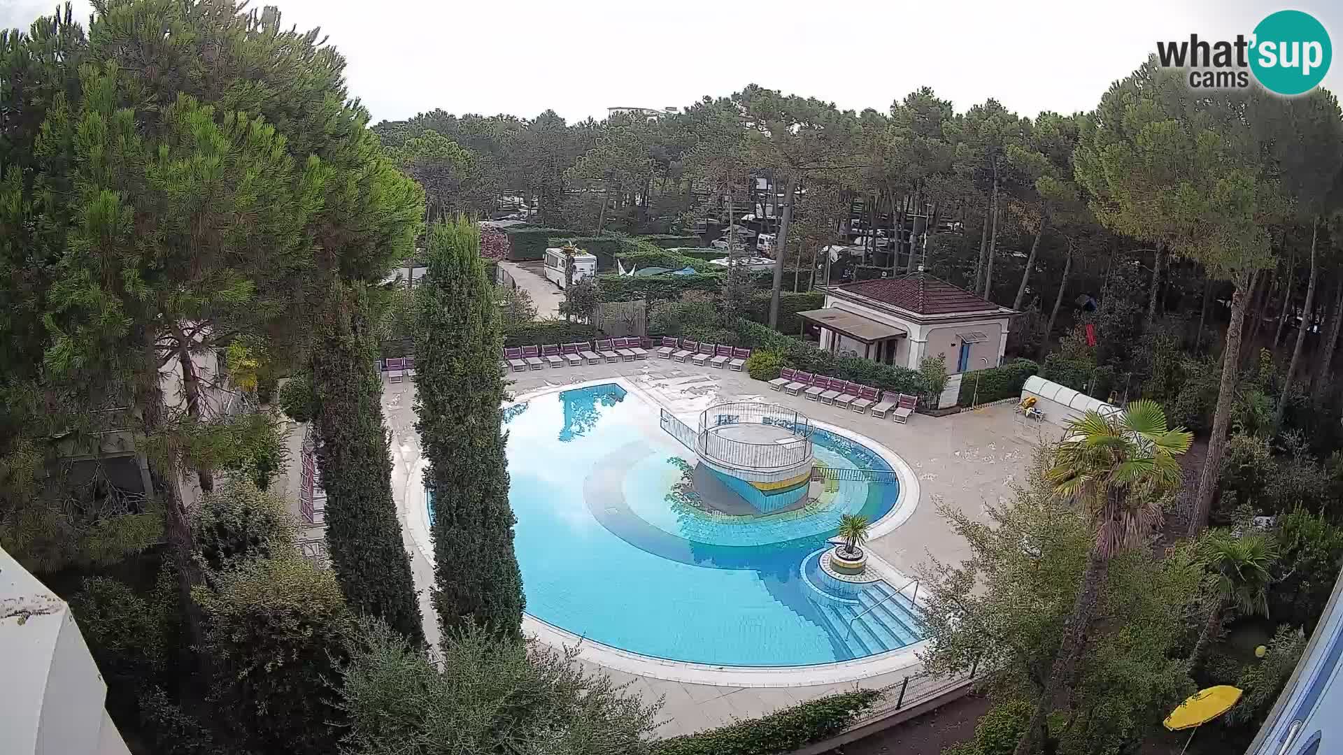 Villaggio Mare Blu Pool LIVE-Webcam Bibione Pineda – Italien
