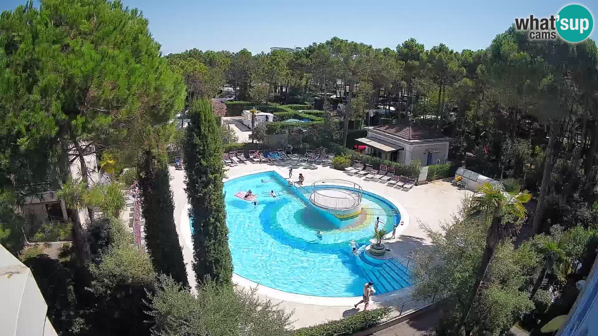 Villaggio Mare Blu pool LIVE webcam Bibione Pineda – Italy