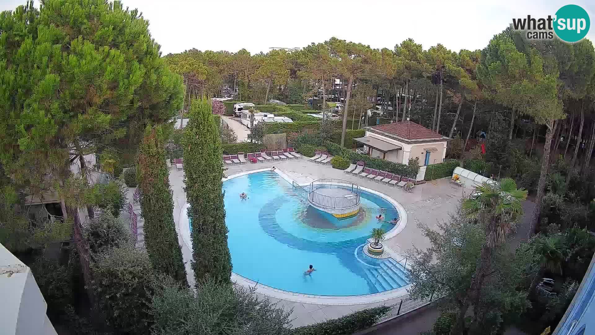 Villaggio Mare Blu pool LIVE webcam Bibione Pineda – Italy